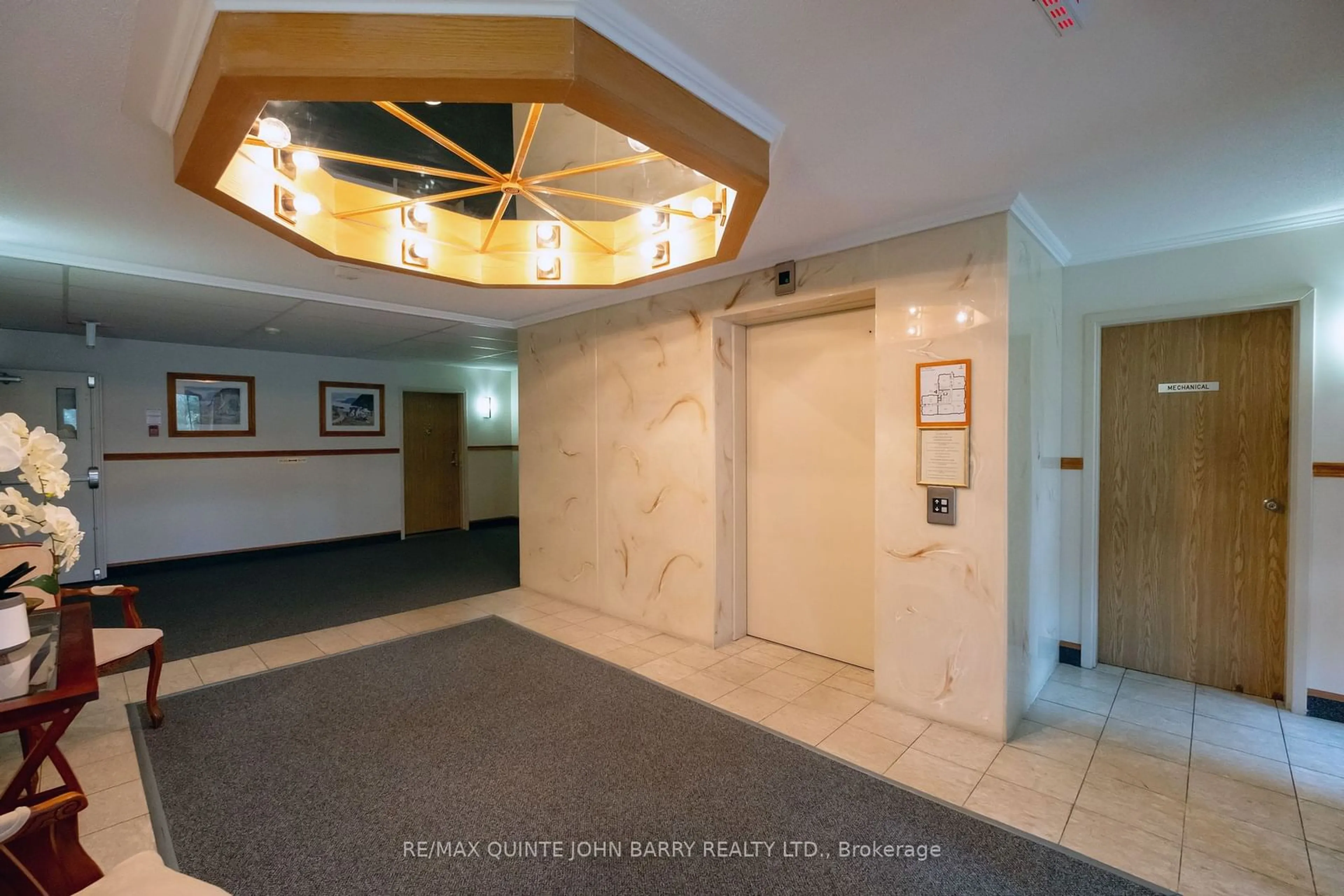 Indoor lobby, unknown floor for 56 Tripp Blvd #305, Quinte West Ontario K8V 5V1