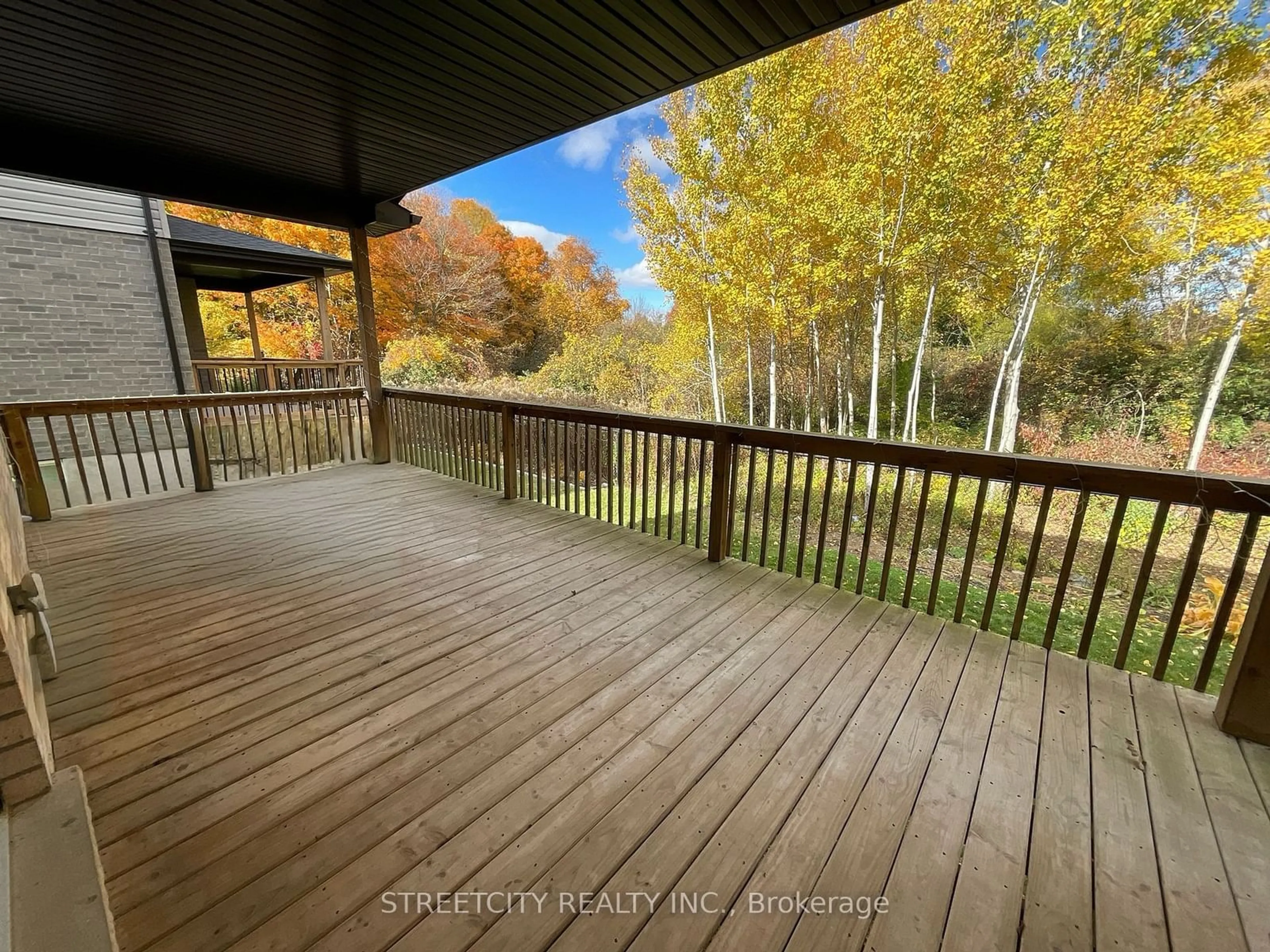 Patio, the fenced backyard for 1295 Dyer Cres, London Ontario N6G 0S7