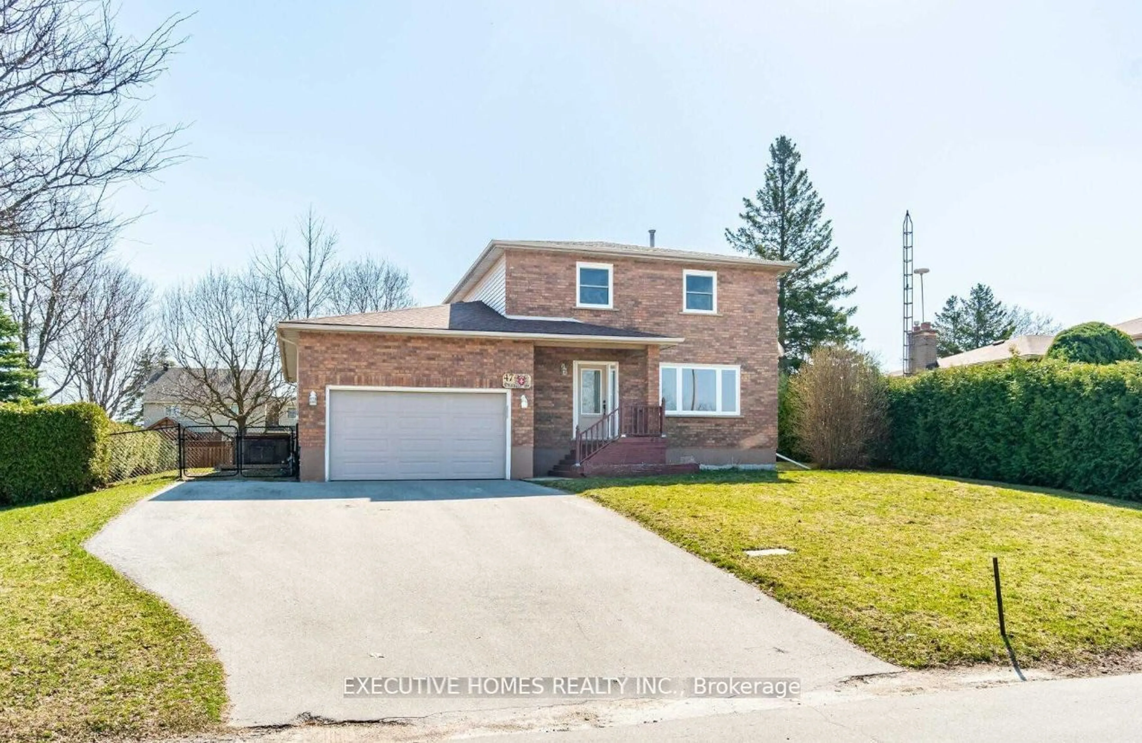 Frontside or backside of a home, the street view for 47 Erindale Dr, Erin Ontario N0B 1T0