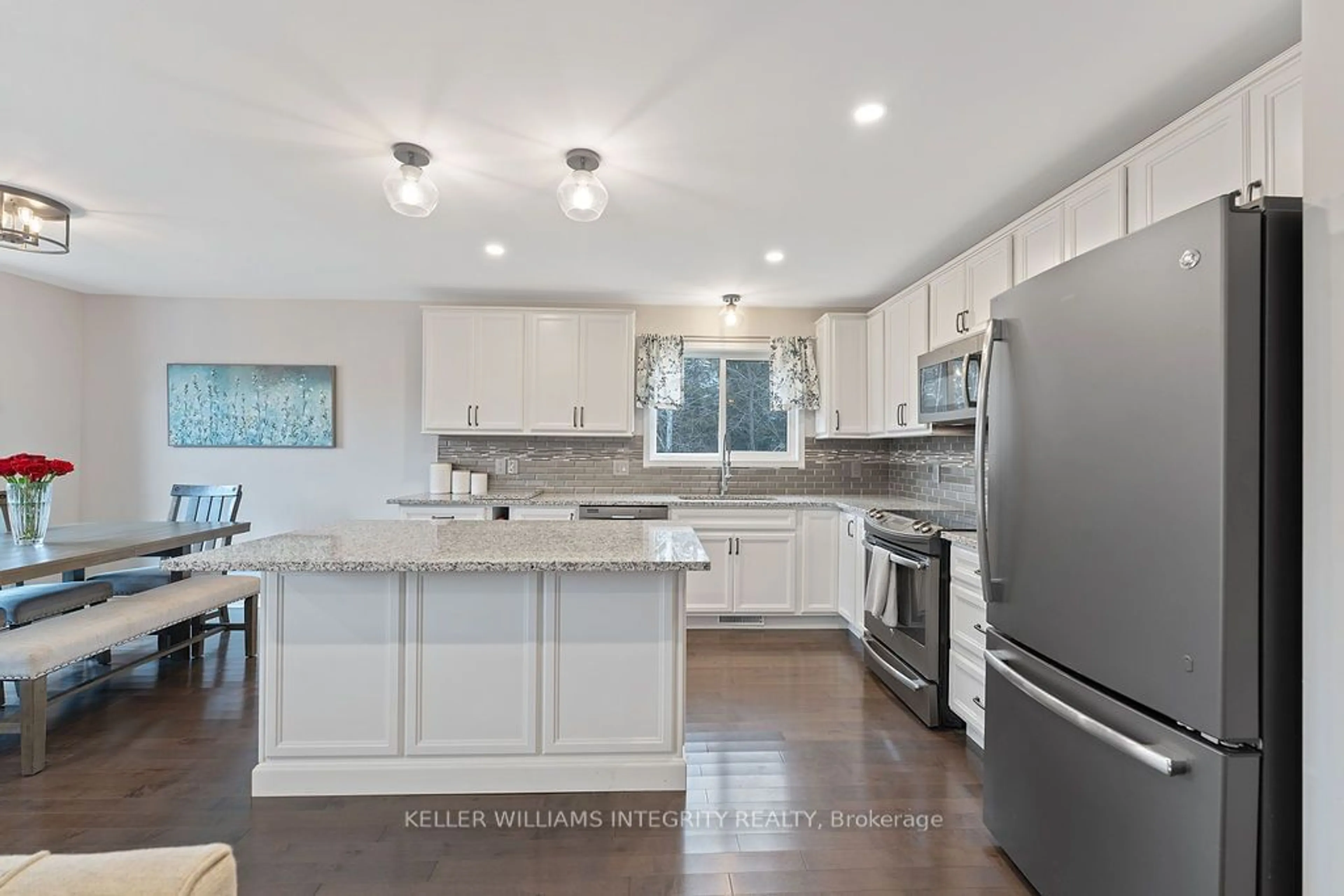 Open concept kitchen for 2532 Cemetery Side Rd, Beckwith Ontario K7C 3P2