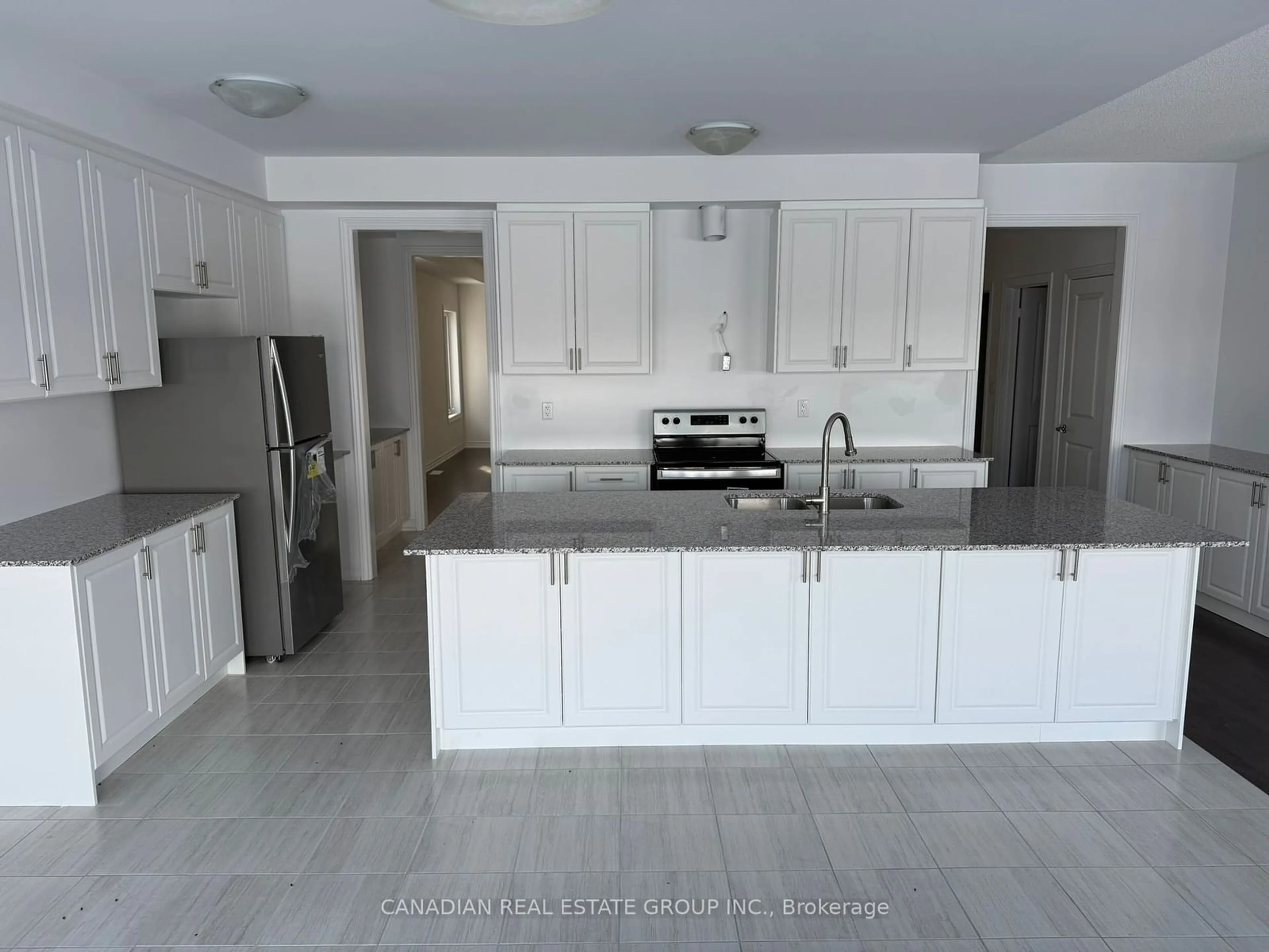 Open concept kitchen for 438 Vandusen Ave, Southgate Ontario N0C 1B0