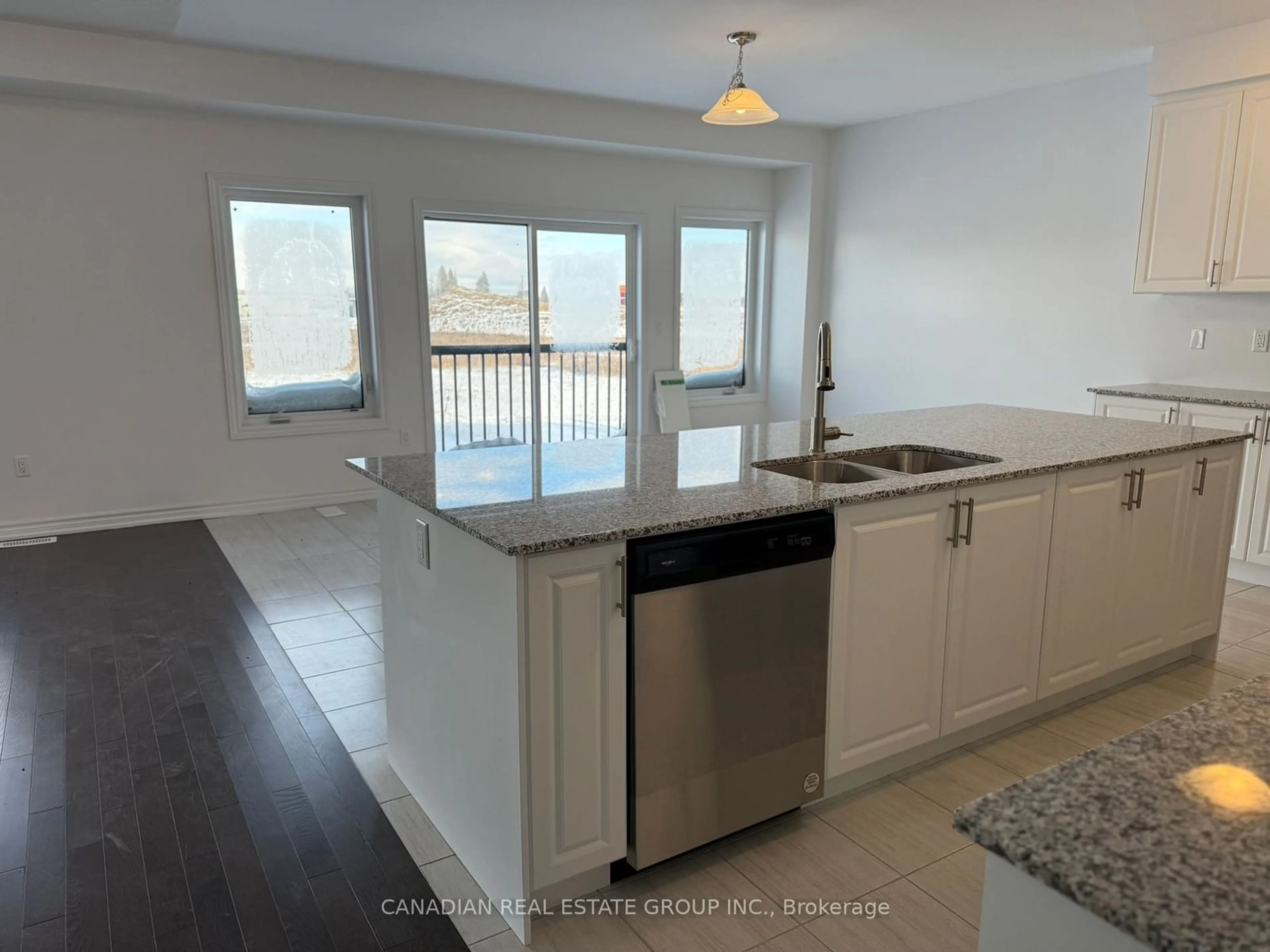 Open concept kitchen for 438 Vandusen Ave, Southgate Ontario N0C 1B0