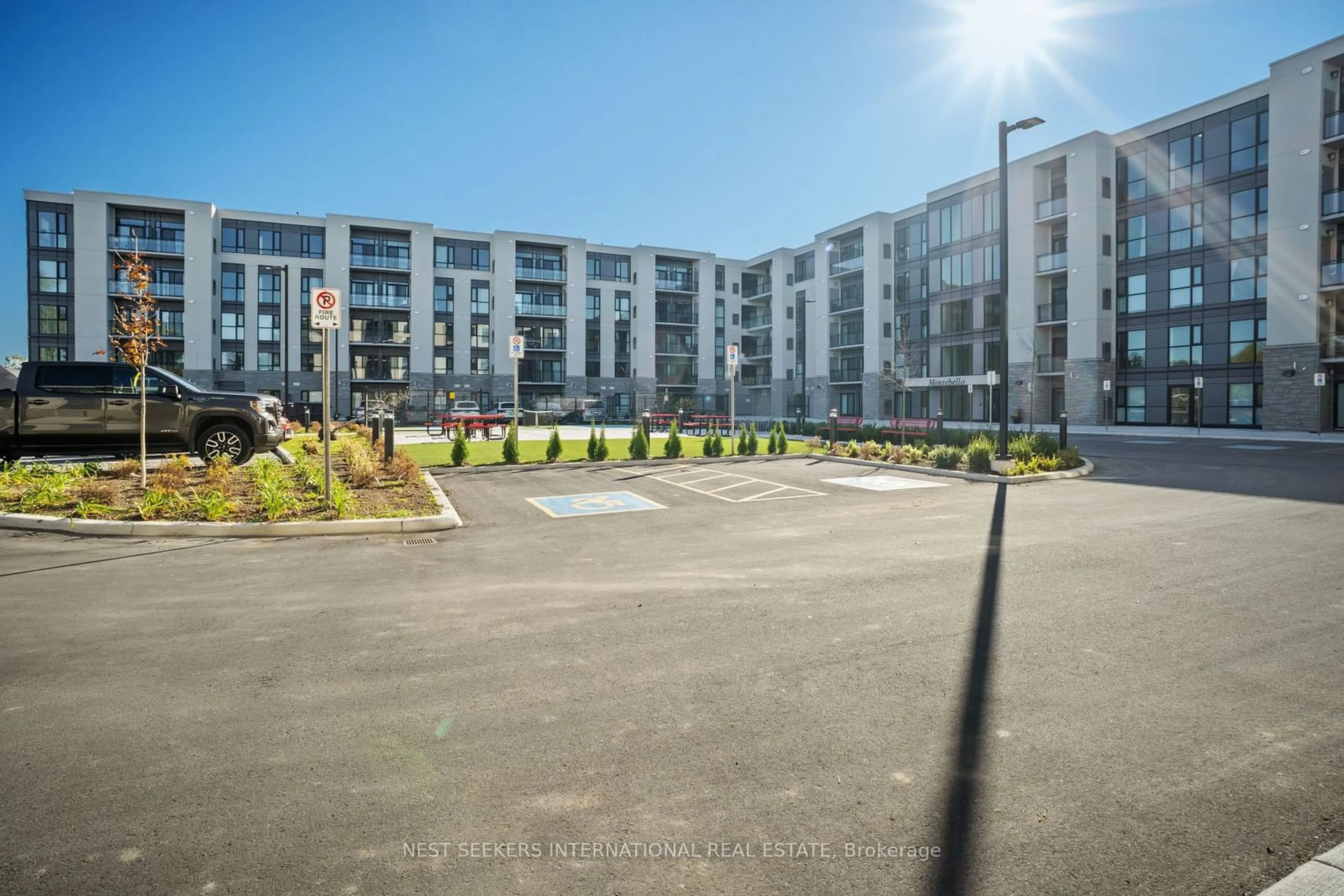 A pic from exterior of the house or condo, the street view for 50 Herrick Ave #342, St. Catharines Ontario L2P 2T9