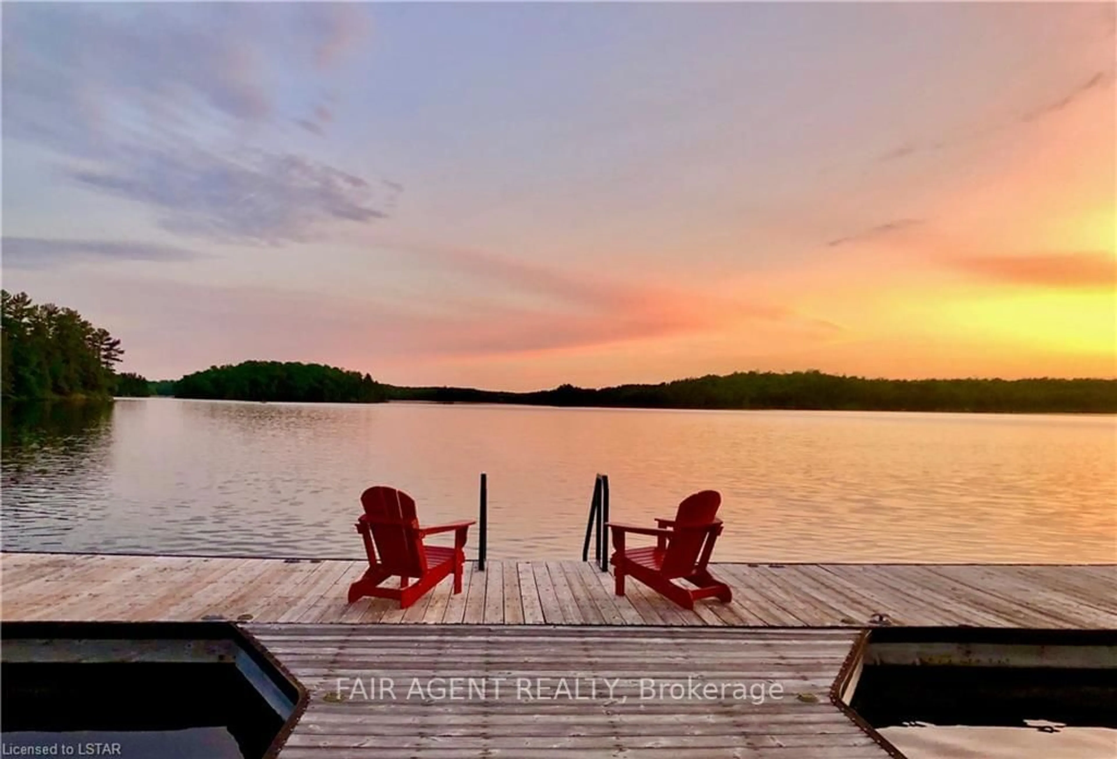 Patio, lake for 10 MILL Rd, Parry Sound Remote Area Ontario P0H 1Y0