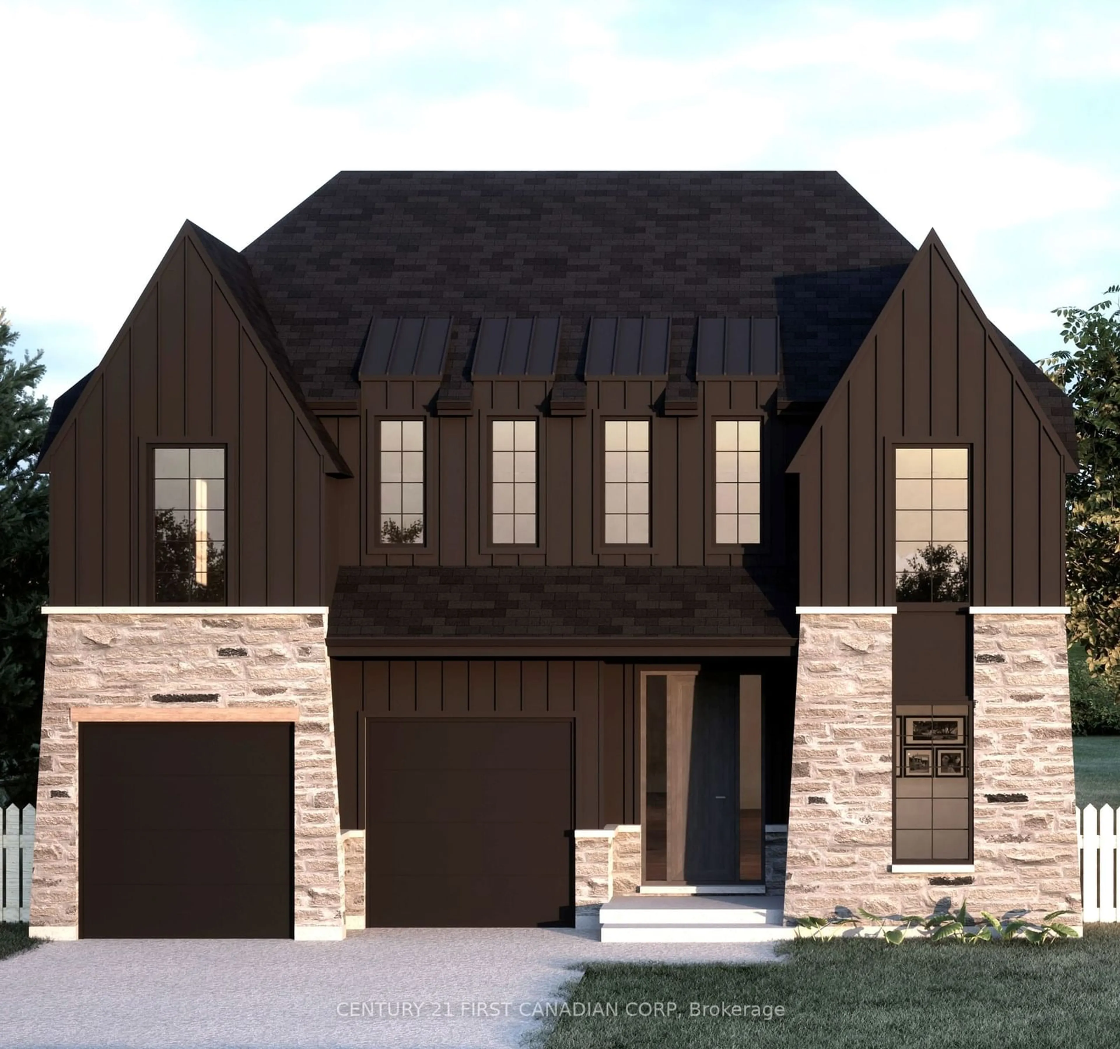 Home with brick exterior material for LOT 23 FOXBOROUGH Pl, Thames Centre Ontario N0M 2P0