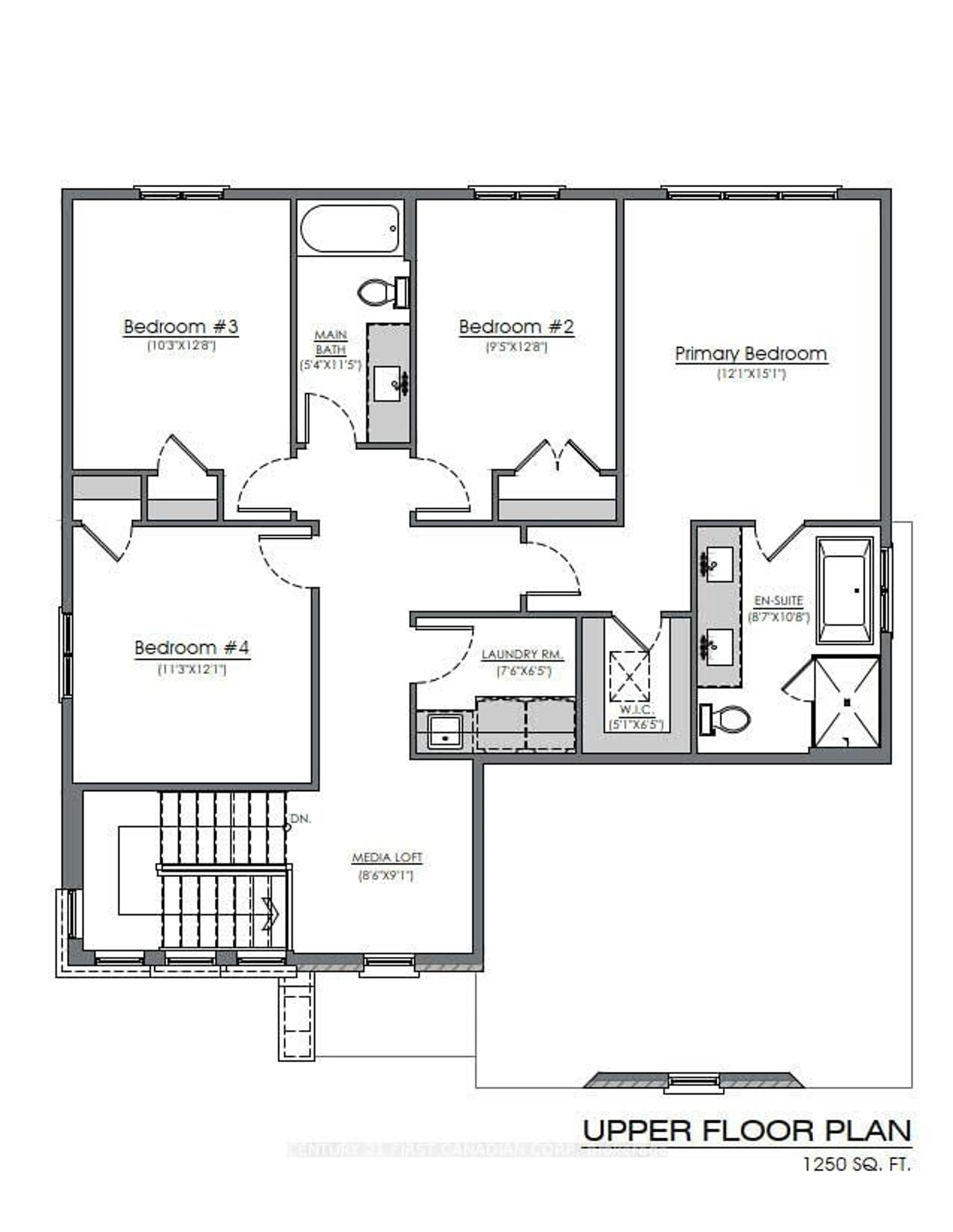 Floor plan for Lot 13 Foxborough Pl, Thames Centre Ontario N0M 2P0