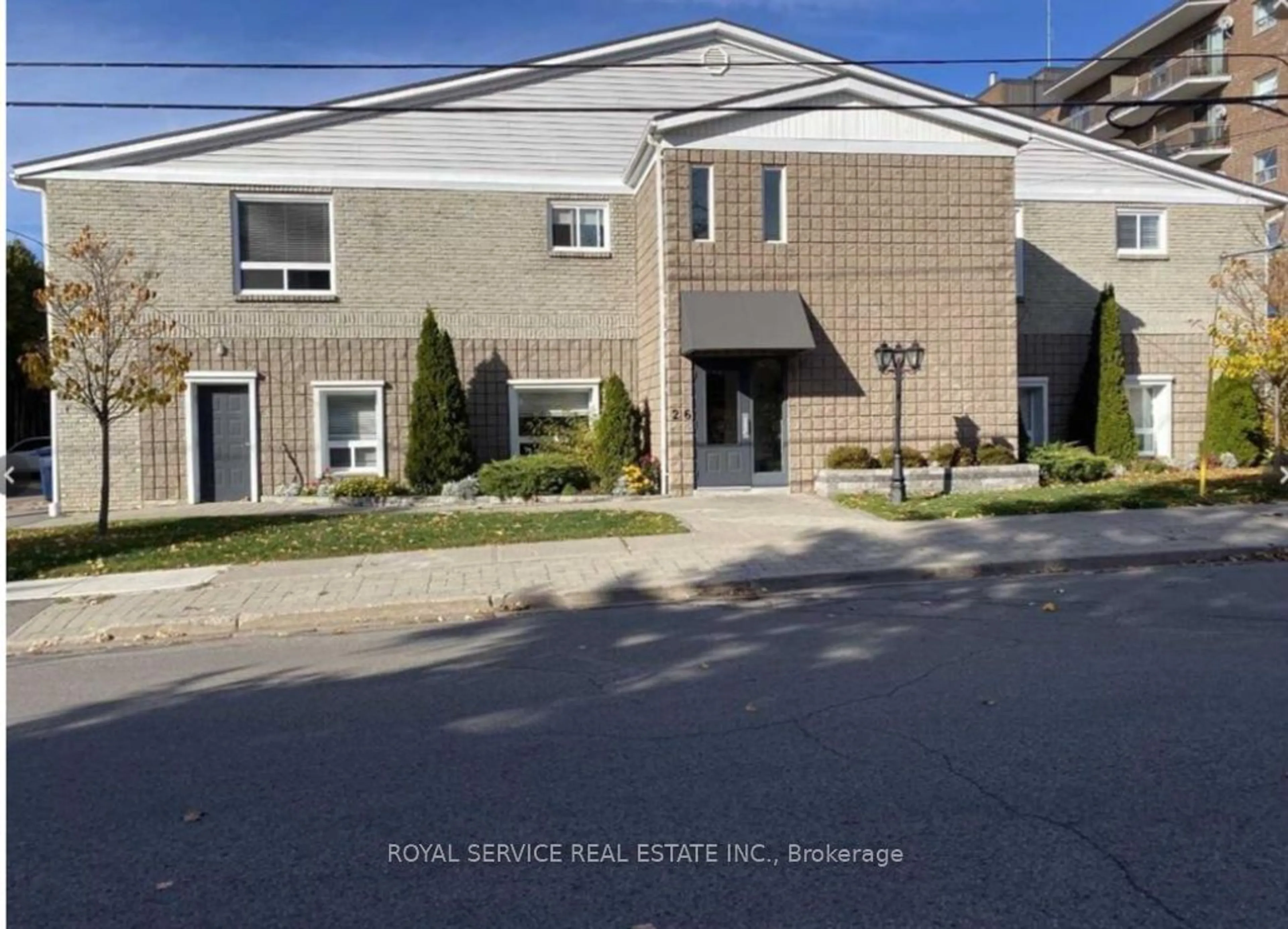 A pic from exterior of the house or condo, the front or back of building for 26 Spencer St #207, Cobourg Ontario K9A 1C2