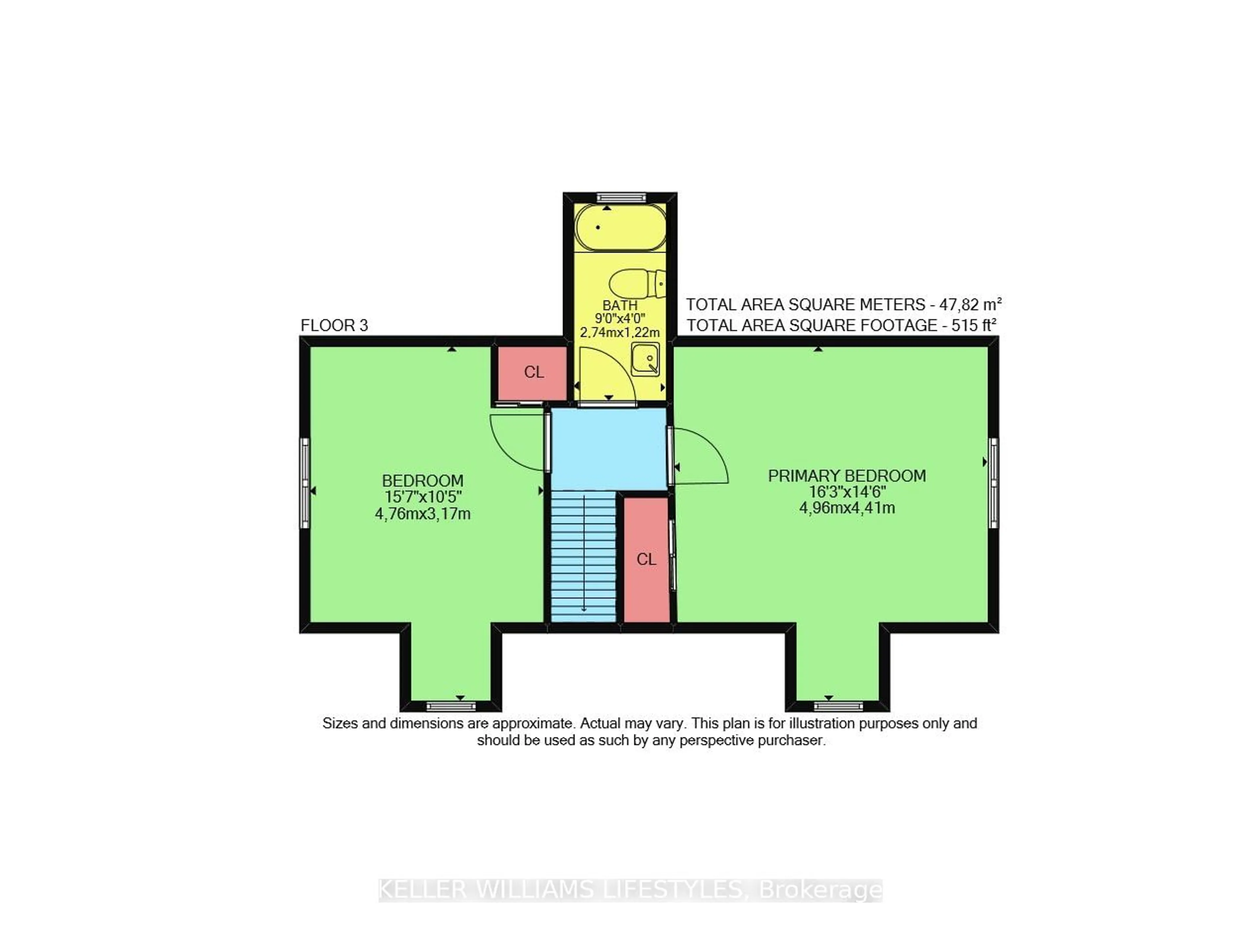 Floor plan for 323 Calgary St, London Ontario N5W 4X3