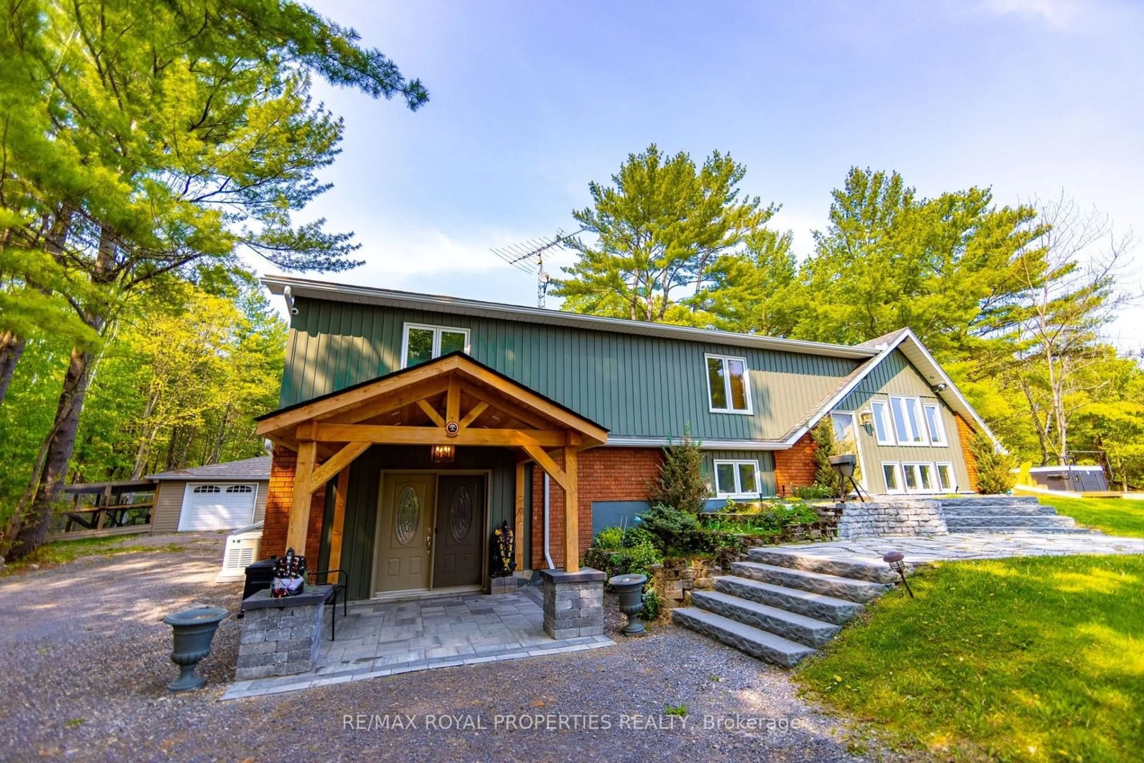 Frontside or backside of a home, cottage for 1559 North Belmont Concession, Havelock-Belmont-Methuen Ontario K0L 1Z0