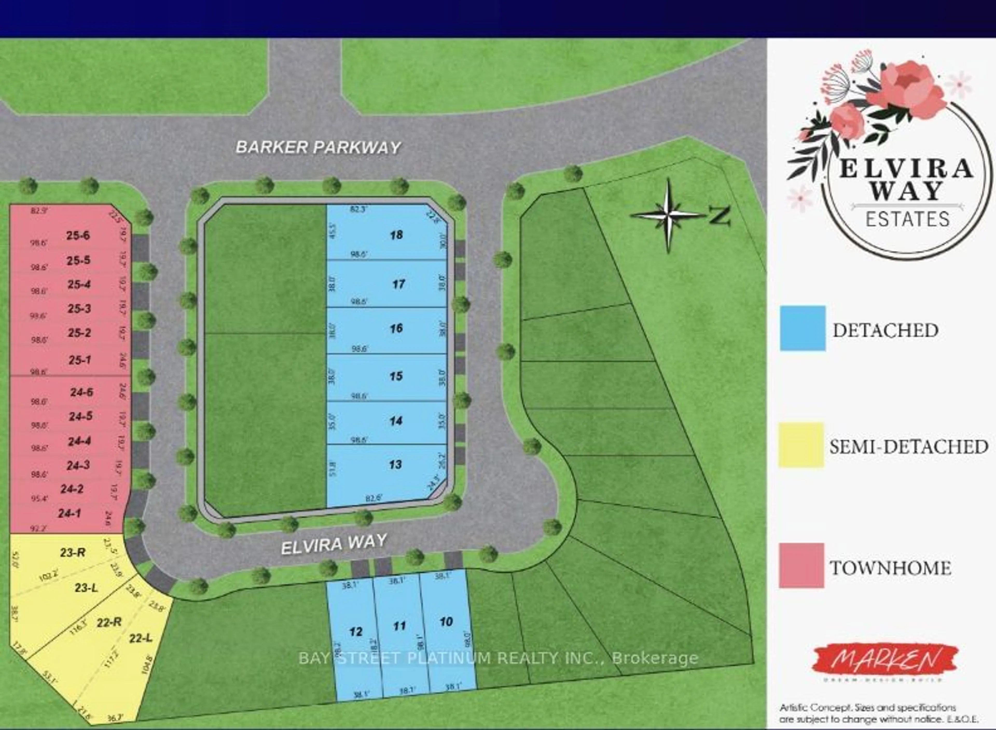 Picture of a map for 16 Elvira Way, Thorold Ontario L2V 0M7