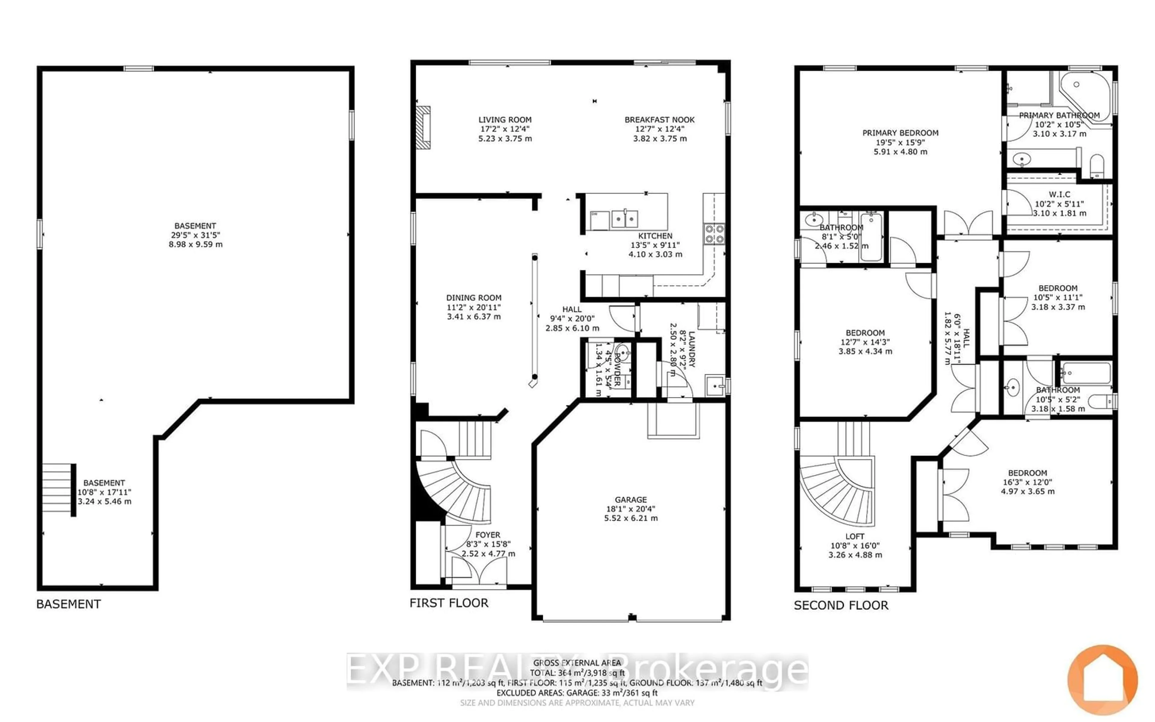 Floor plan for 60 Paul Rexe Blvd, Otonabee-South Monaghan Ontario K9J 0G4