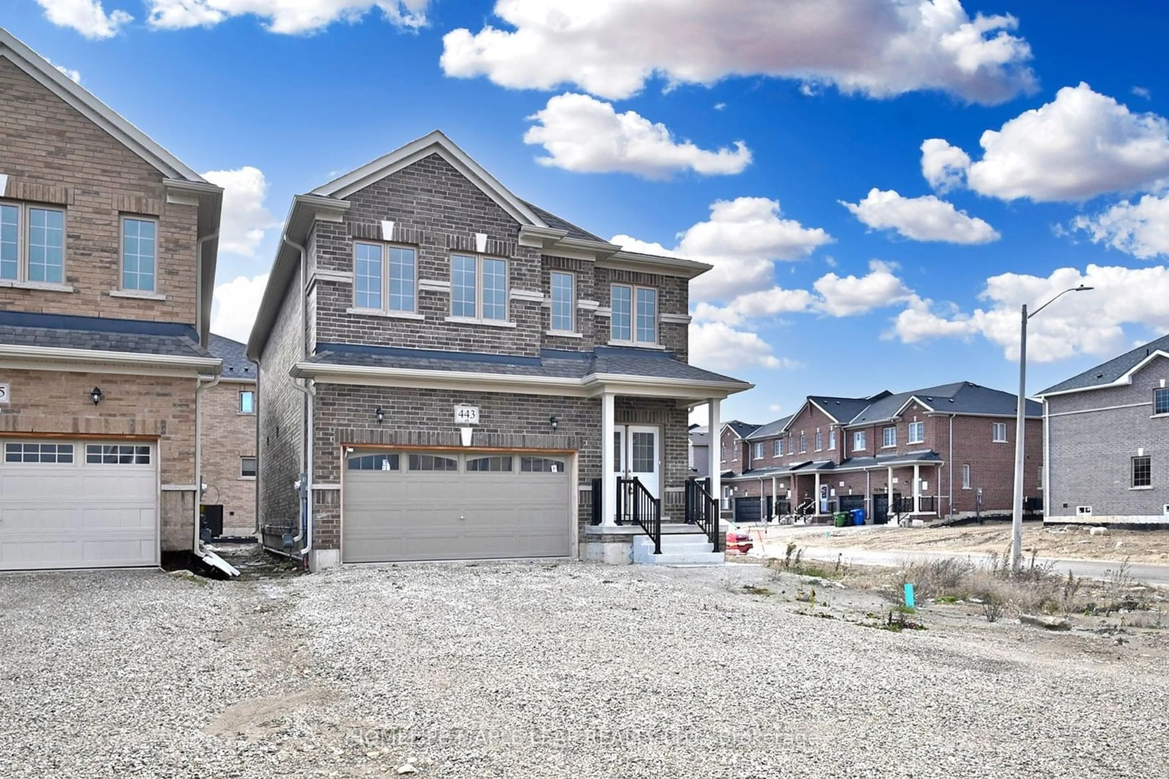 A pic from exterior of the house or condo, the street view for 443 Van Dusen Ave, Southgate Ontario N0C 1B0