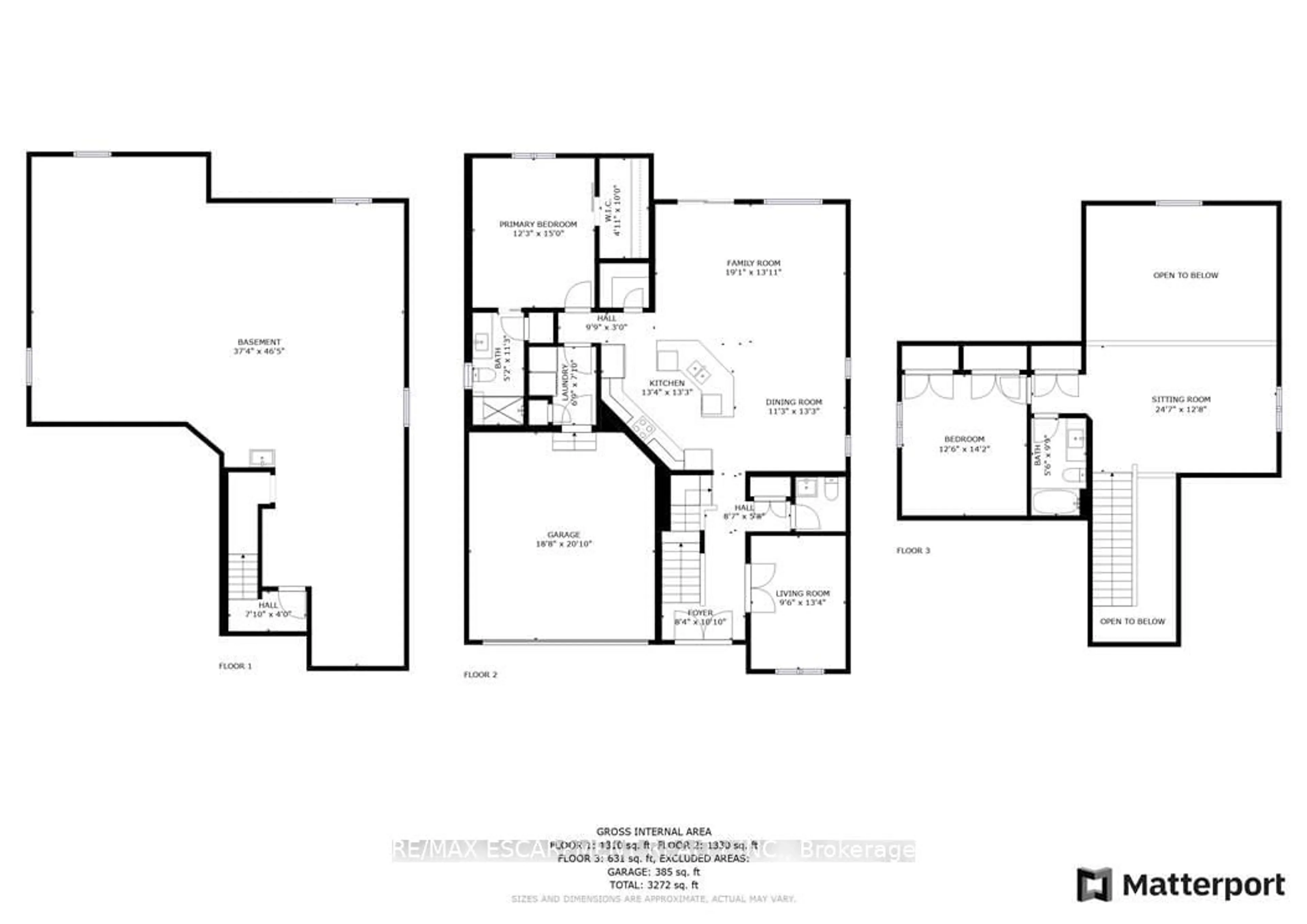 Floor plan for 111 Clippers Lane, Blue Mountains Ontario N0H 2P0