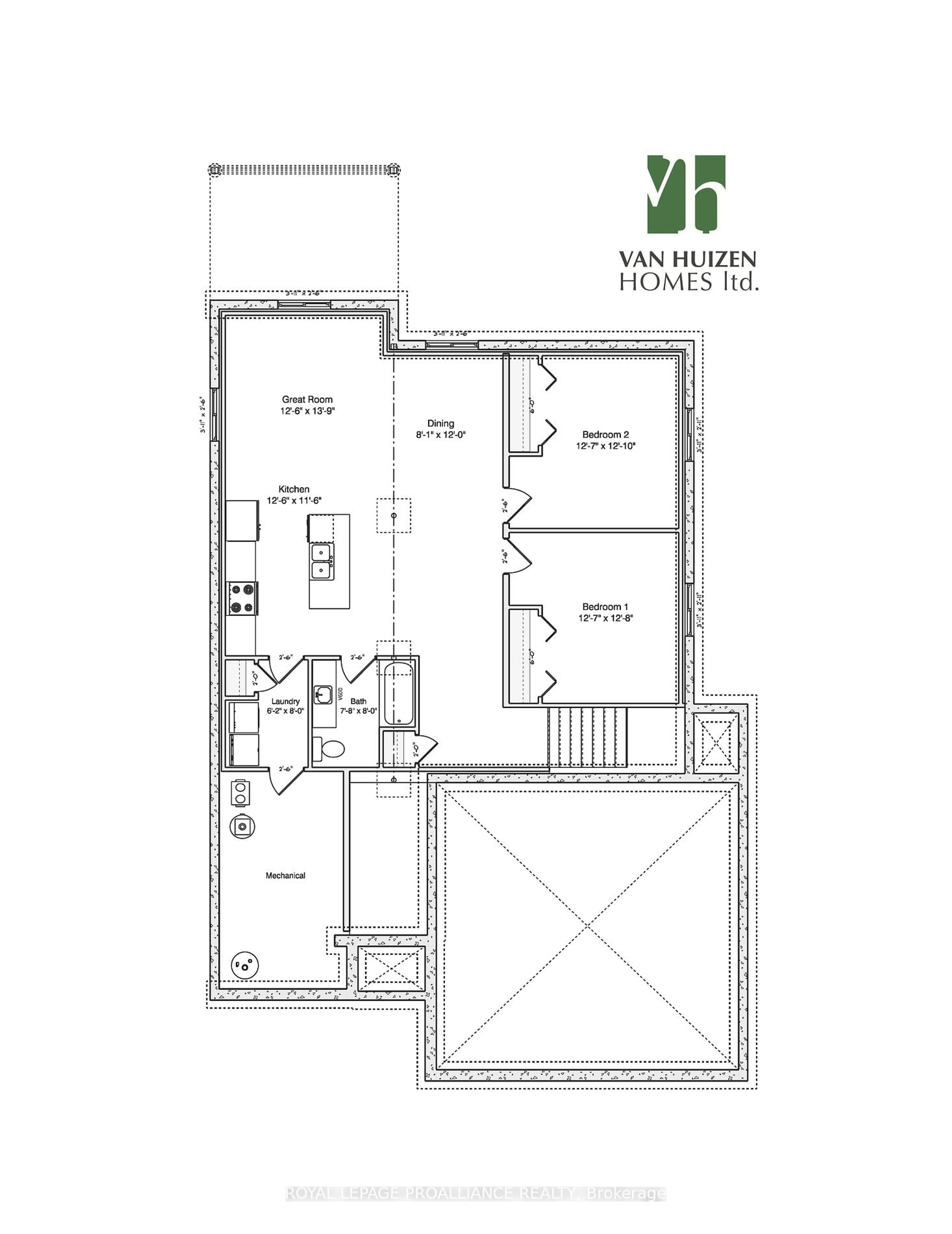 Floor plan for 164 Sienna Ave, Belleville Ontario K8P 0H3