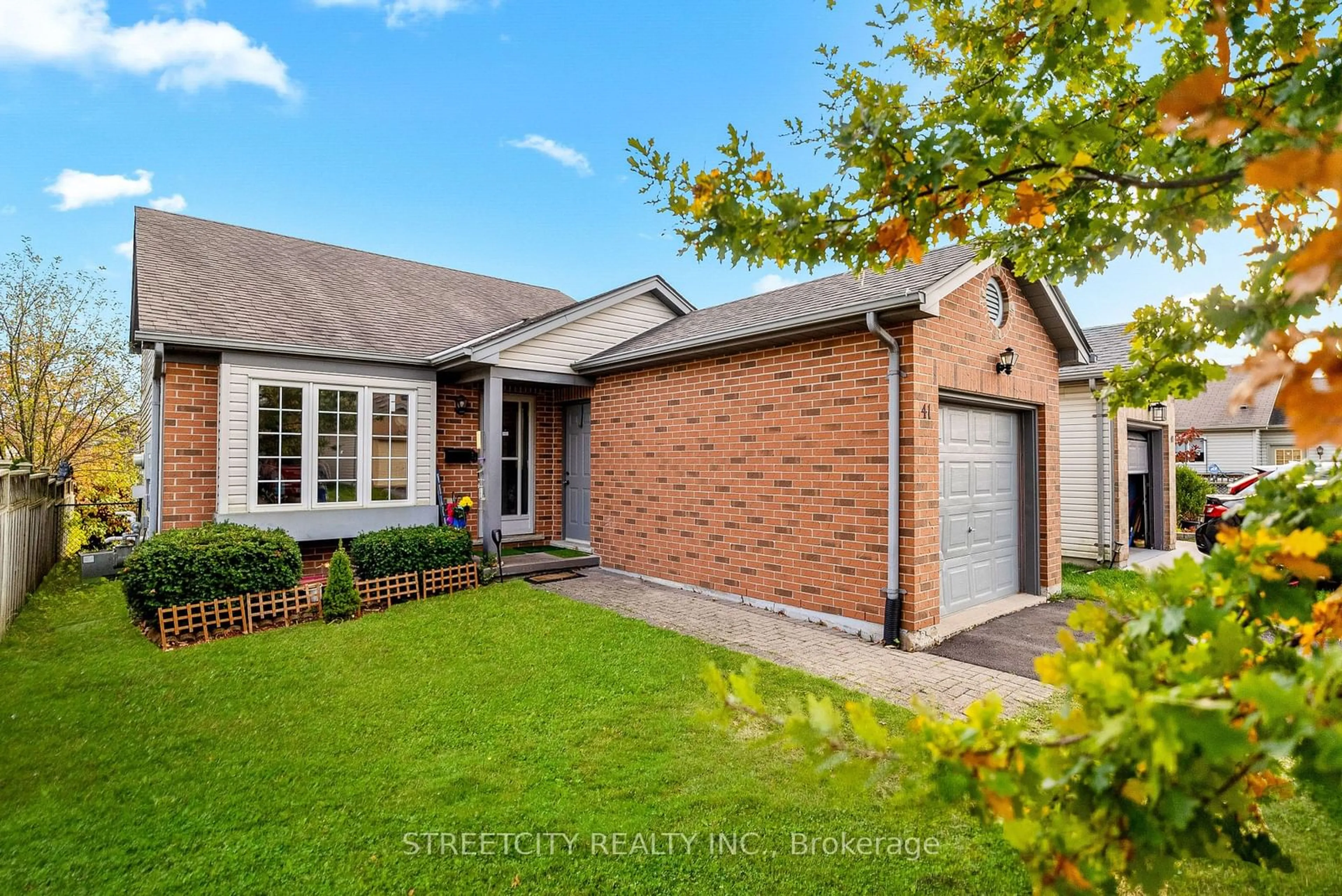 Home with brick exterior material, street for 335 Light House Rd #41, London Ontario N6M 1J8