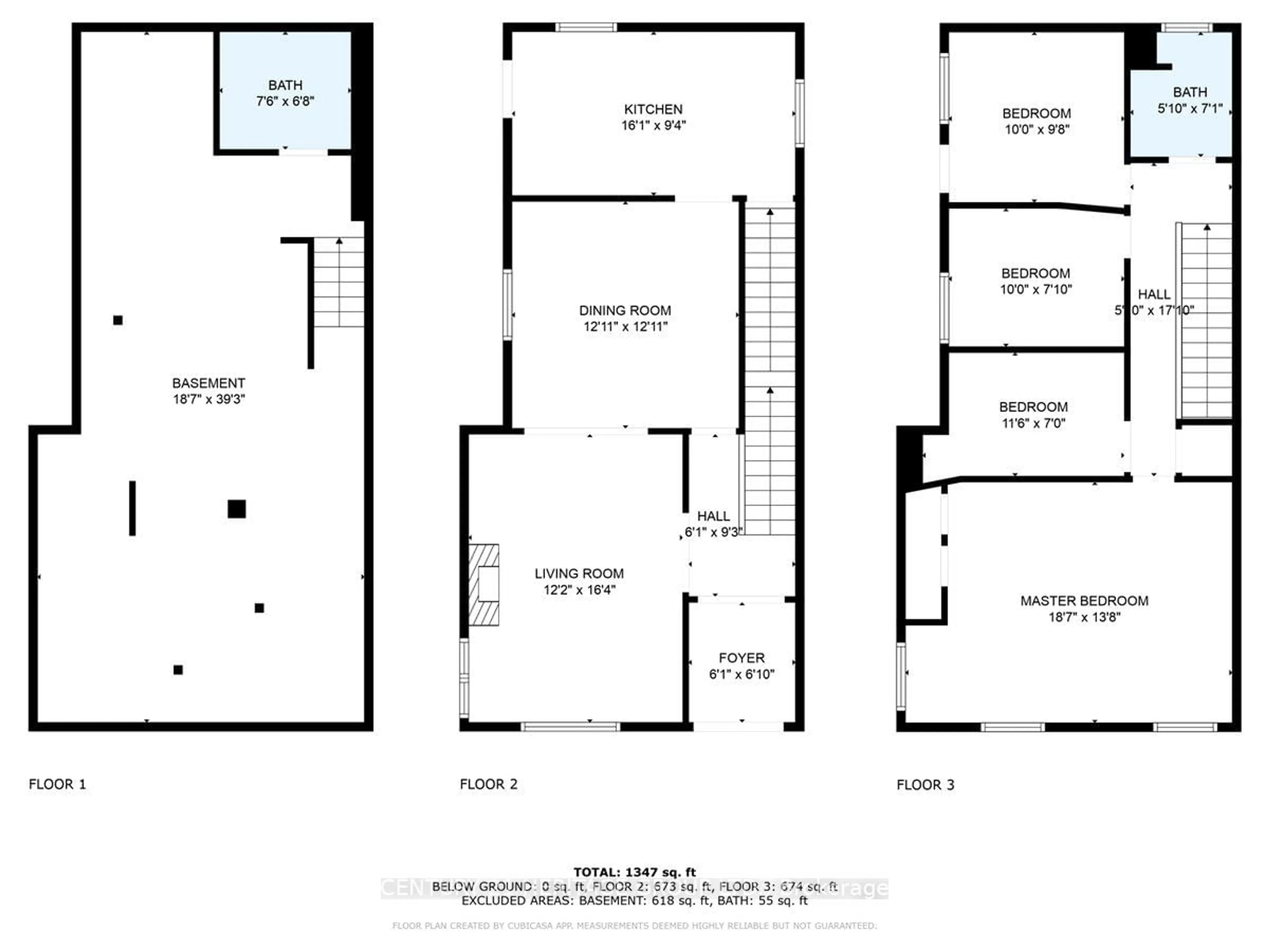 Floor plan for 143 Catharine St, Hamilton Ontario L8R 1J5