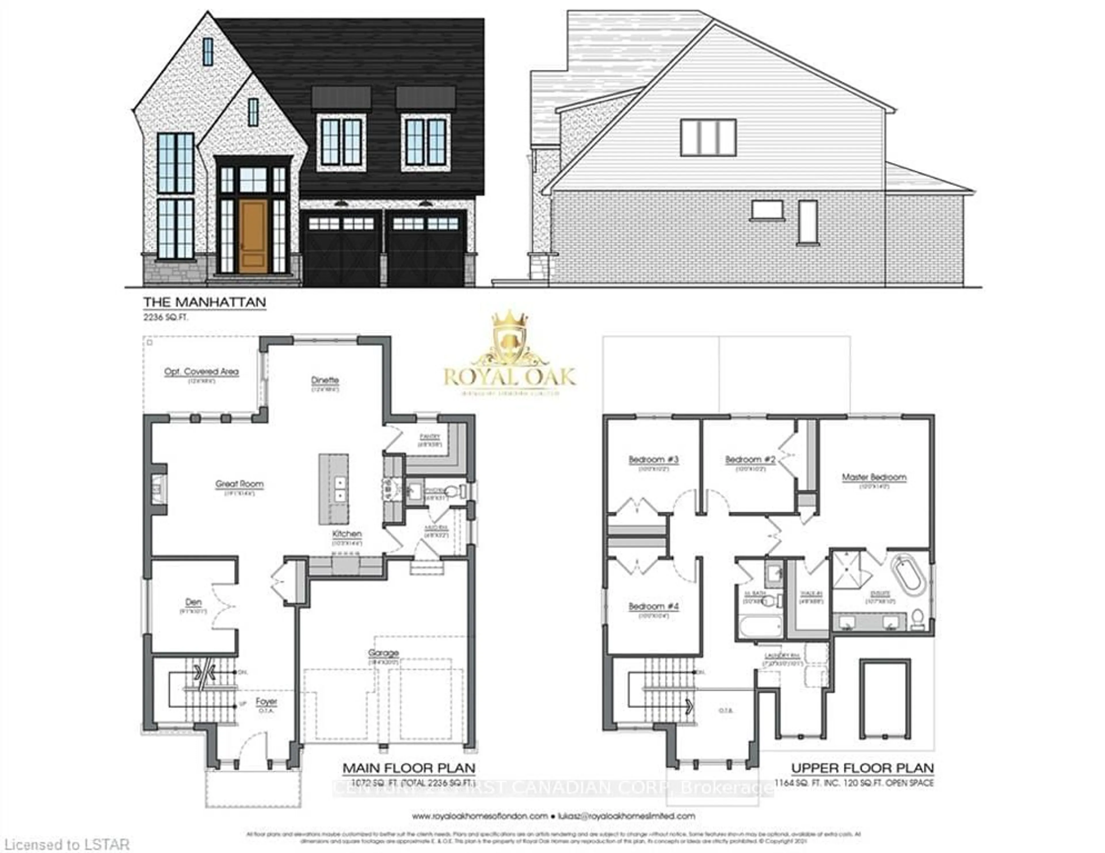 Floor plan for LOT 31 FOXBOROUGH Pl, Thames Centre Ontario N0M 2P0