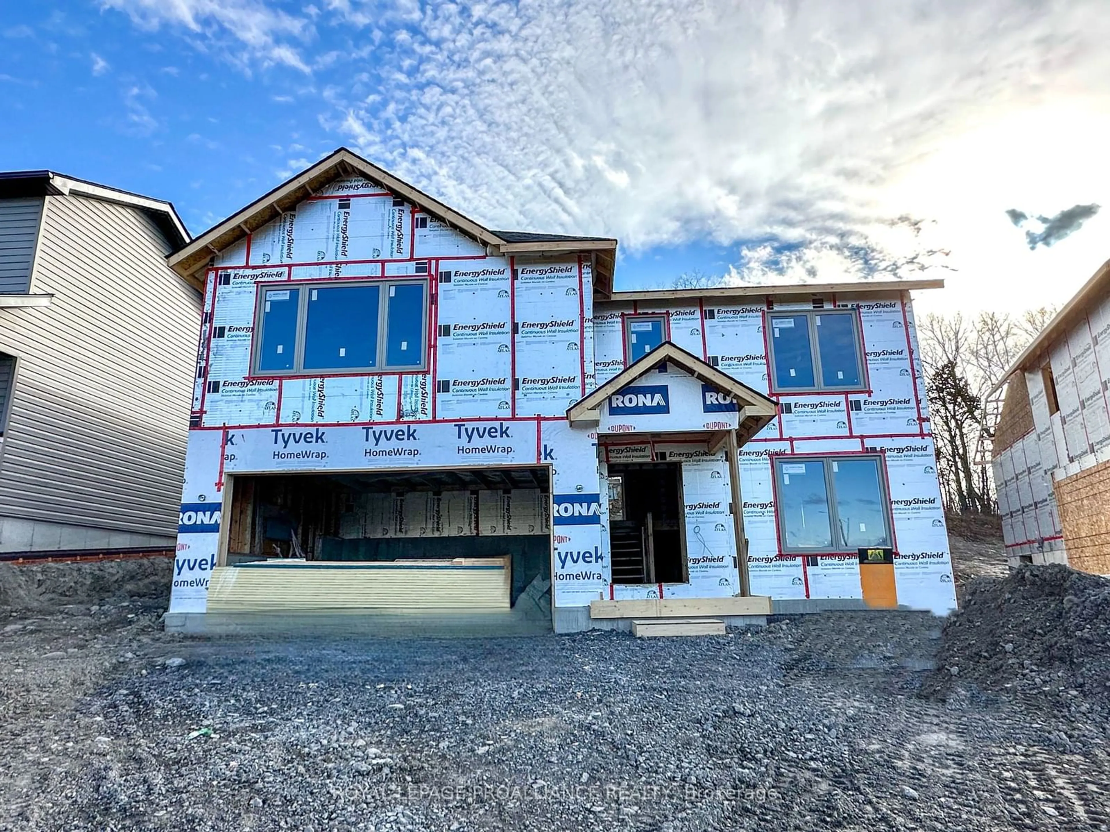 Frontside or backside of a home, the street view for 61 Meagan Lane, Quinte West Ontario K0K 2C0