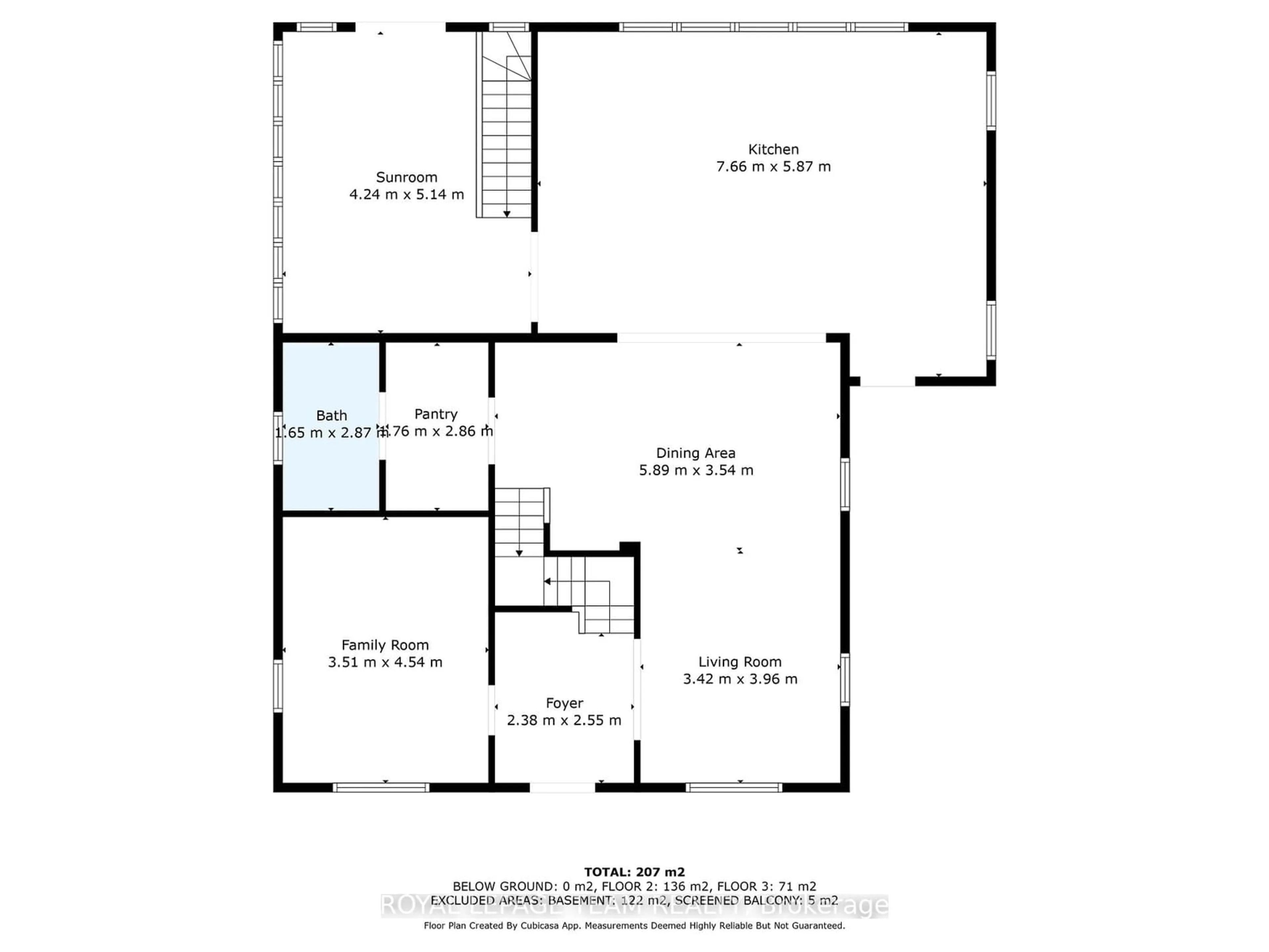 Floor plan for 77 Queen St, North Dundas Ontario K0C 1H0