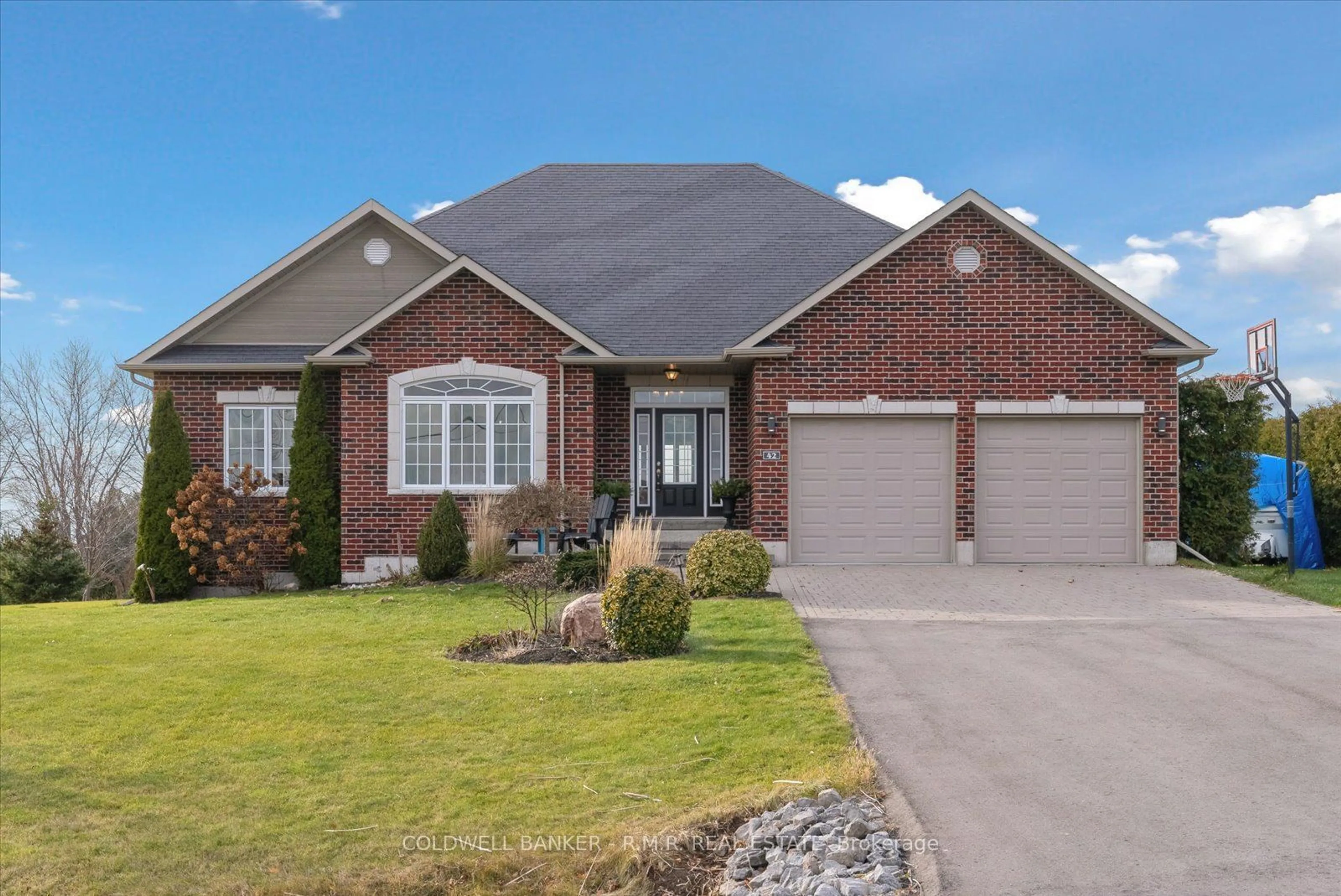 Home with brick exterior material for 42 Jean Davey Rd, Hamilton Township Ontario K9A 0Y1