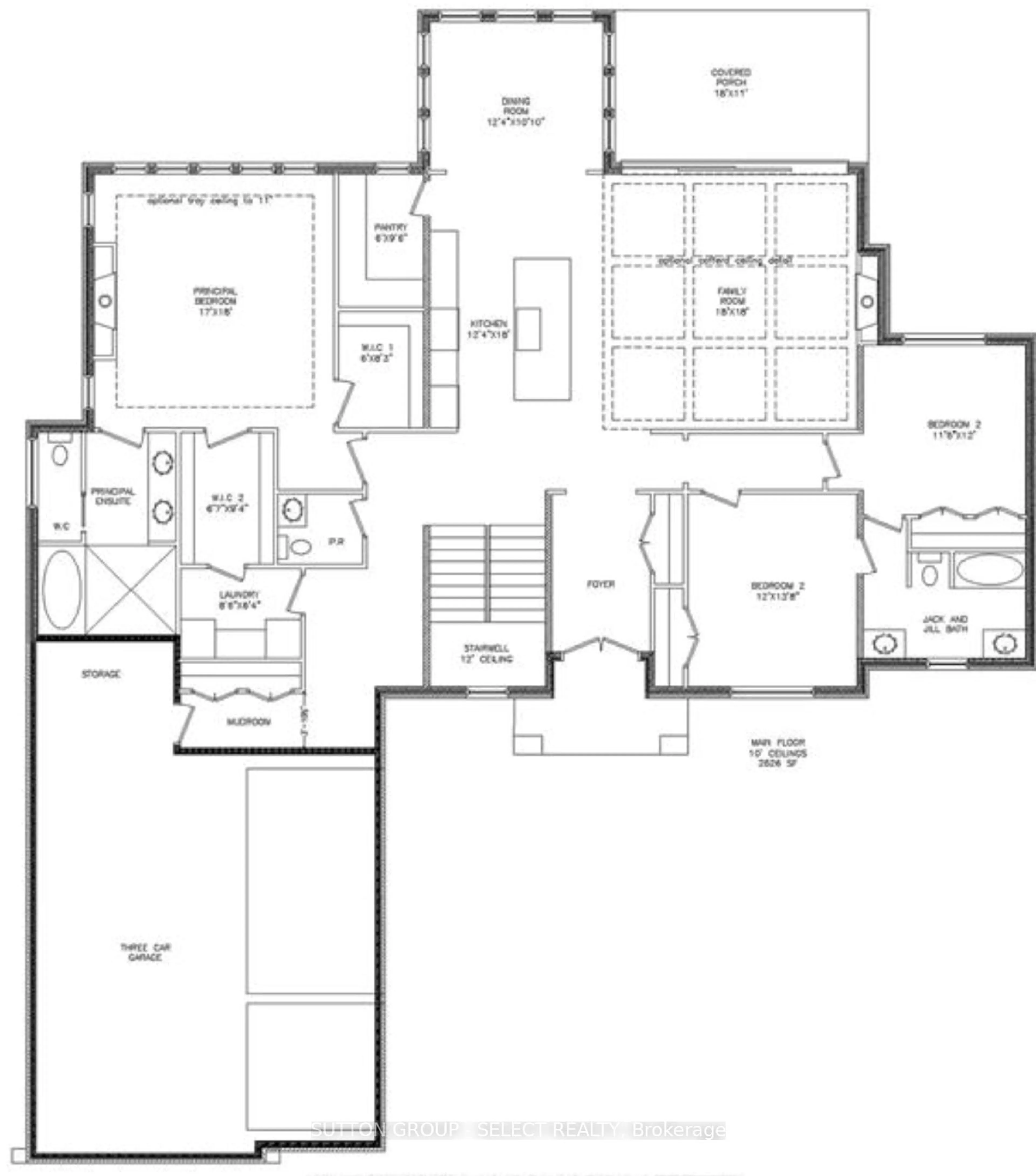 Floor plan for 177 Edgewater Blvd, Middlesex Centre Ontario N0L 1R0