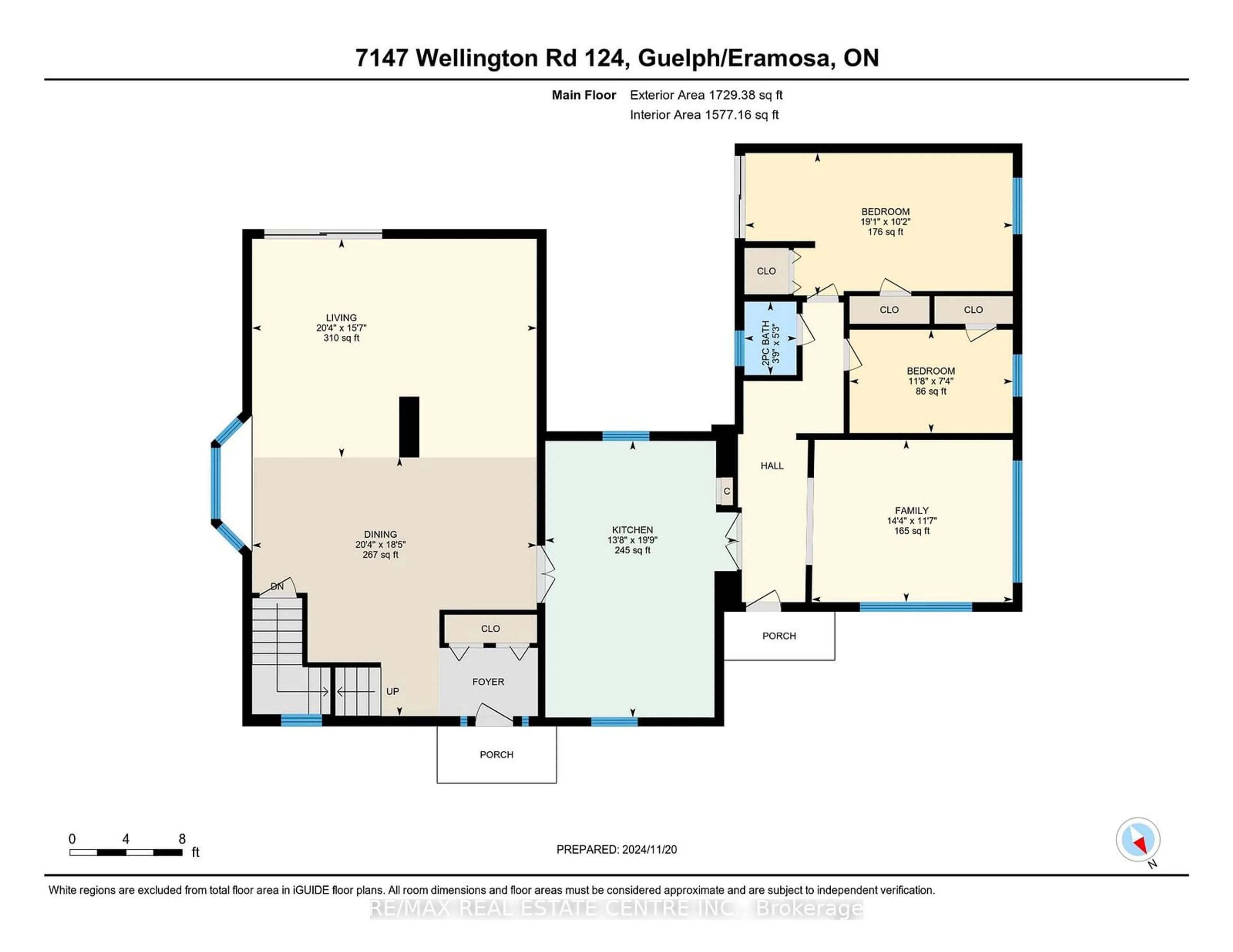 Floor plan for 7147 Wellington Road 124 Rd, Guelph/Eramosa Ontario N1H 6J3