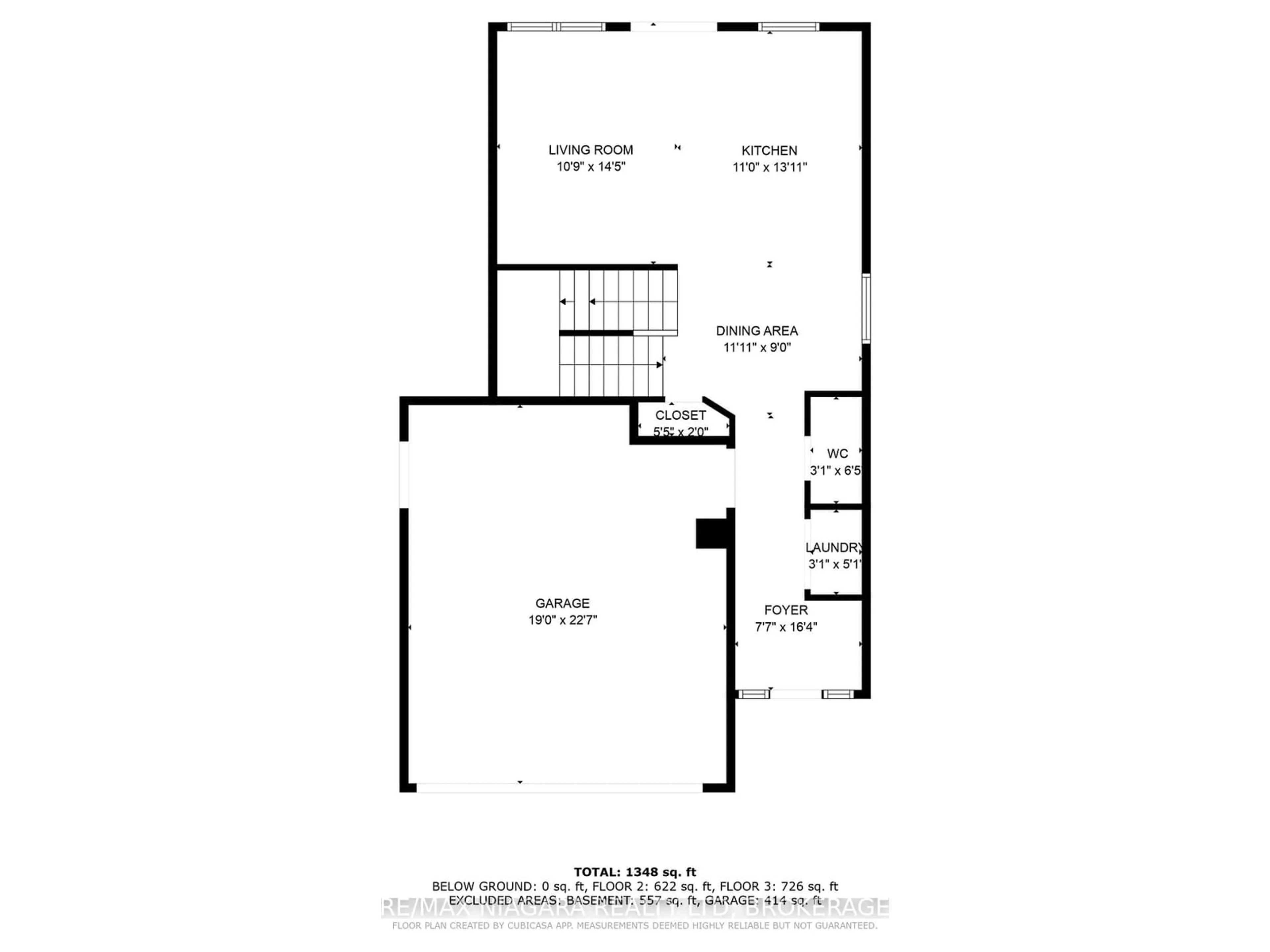 Floor plan for 7299 SHERRILEE Cres, Niagara Falls Ontario L2H 3T2