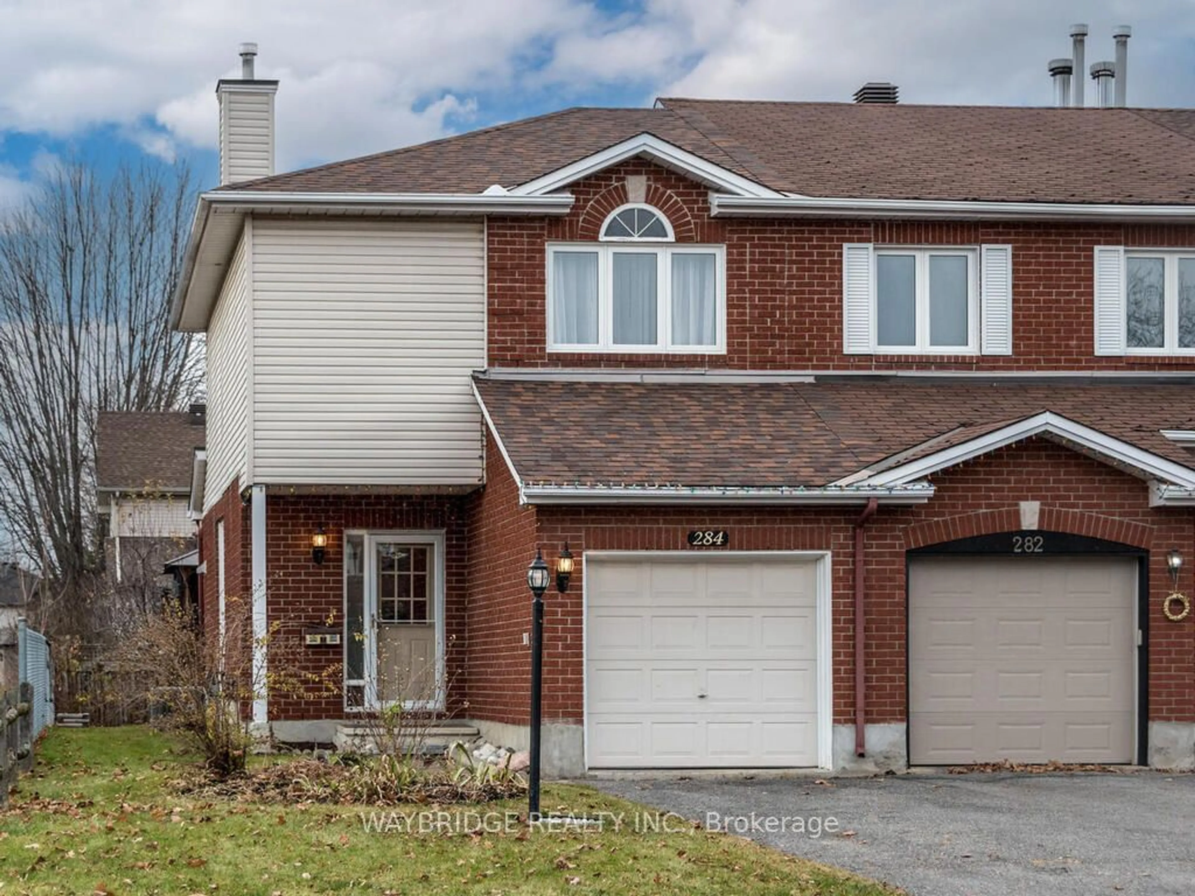 Frontside or backside of a home, cottage for 284 Stoneway Dr, Barrhaven Ontario K2G 6B8