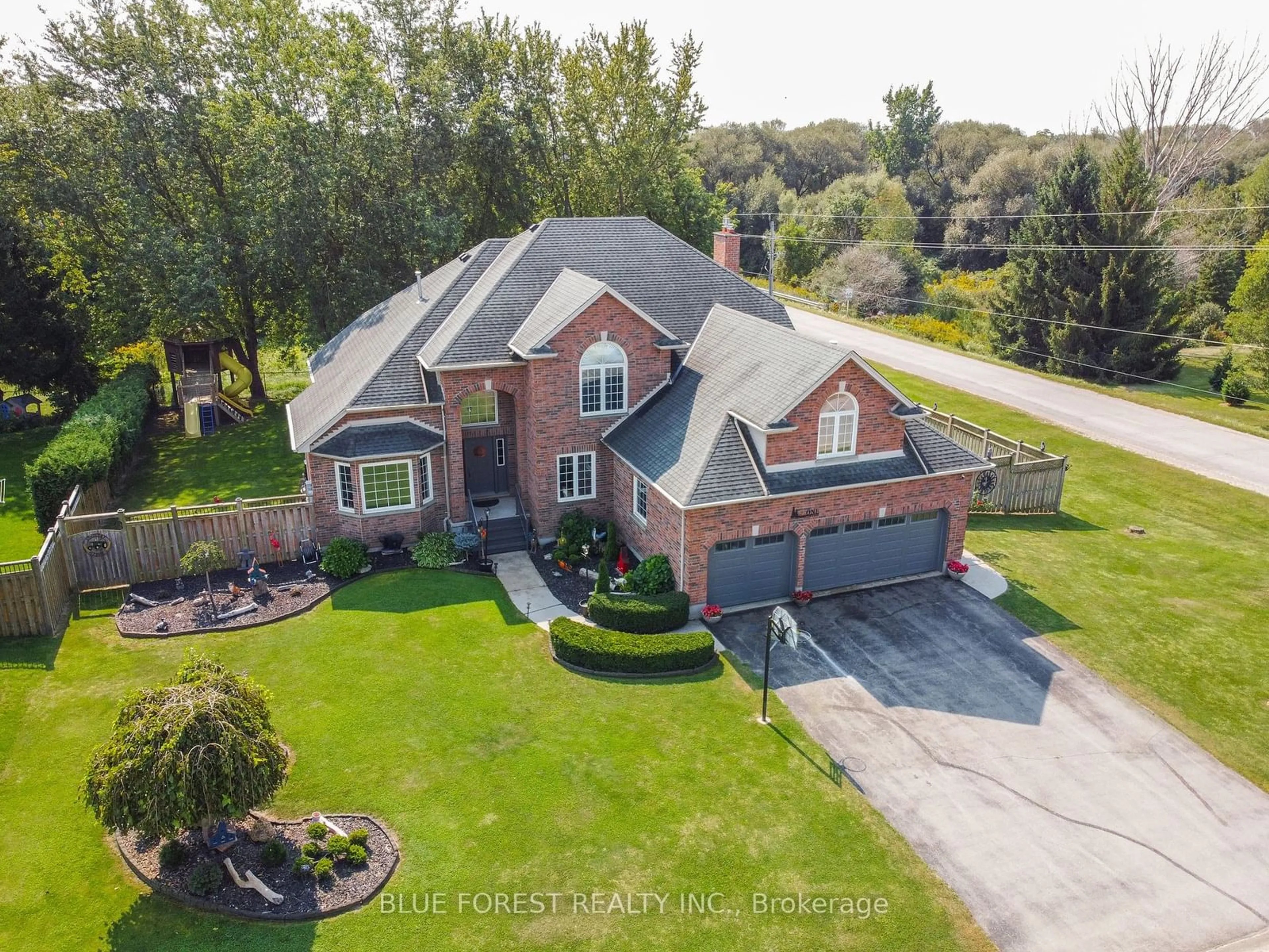 Home with brick exterior material for 1 Meadowbrook Lane, Thames Centre Ontario N0M 2P0