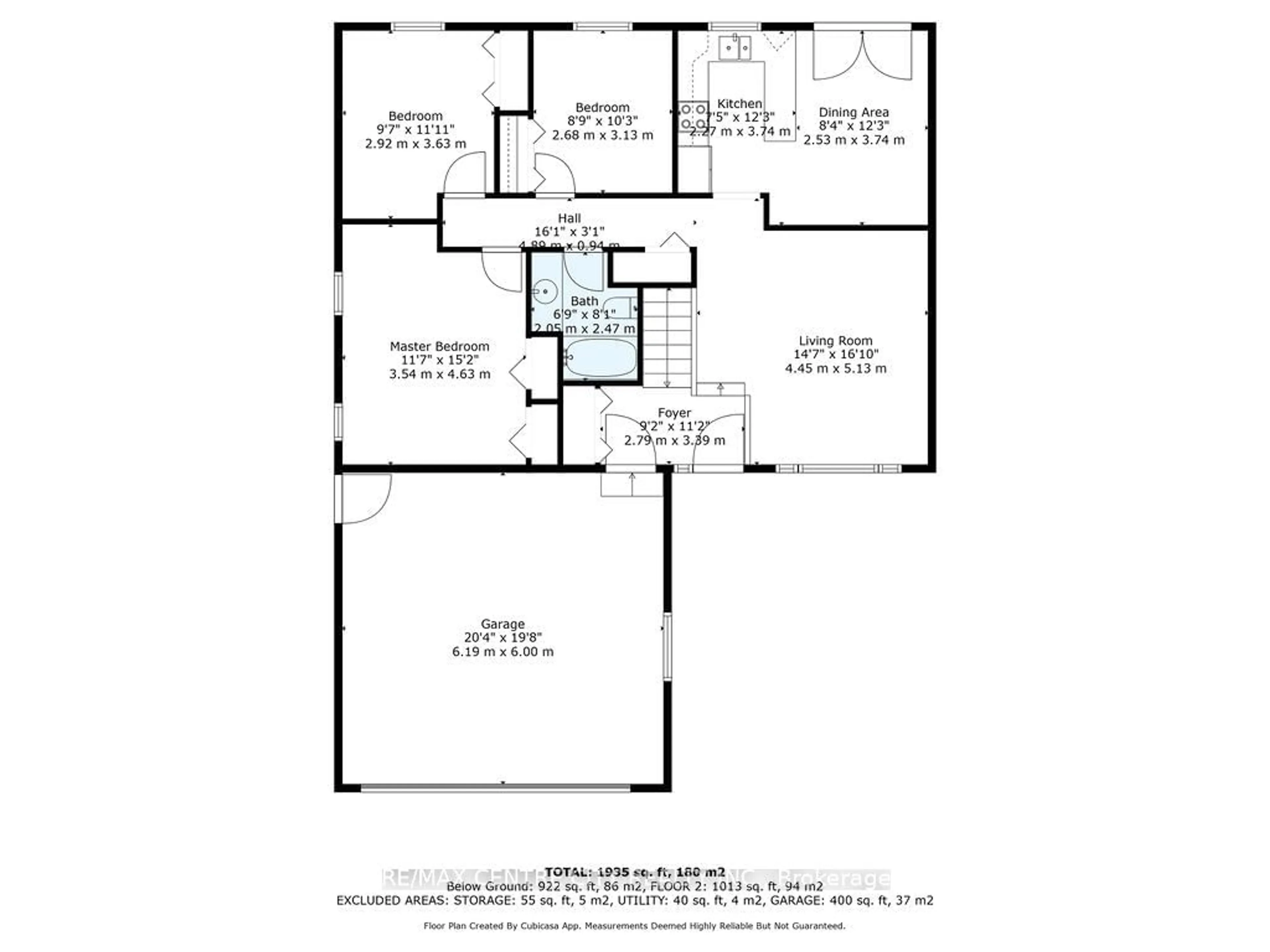 Floor plan for 63 Parkview Dr, Strathroy-Caradoc Ontario N7G 4A2