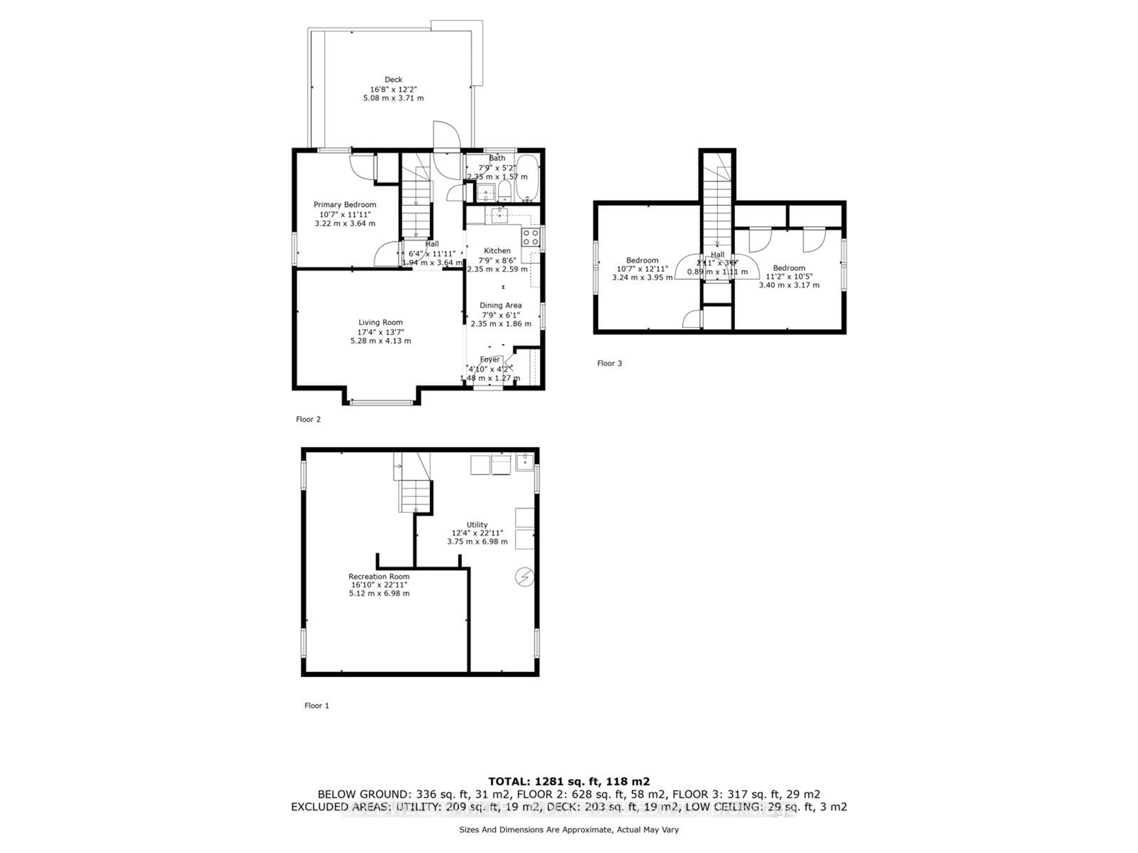 Floor plan for 554 Burnham St, Cobourg Ontario K9A 2X1