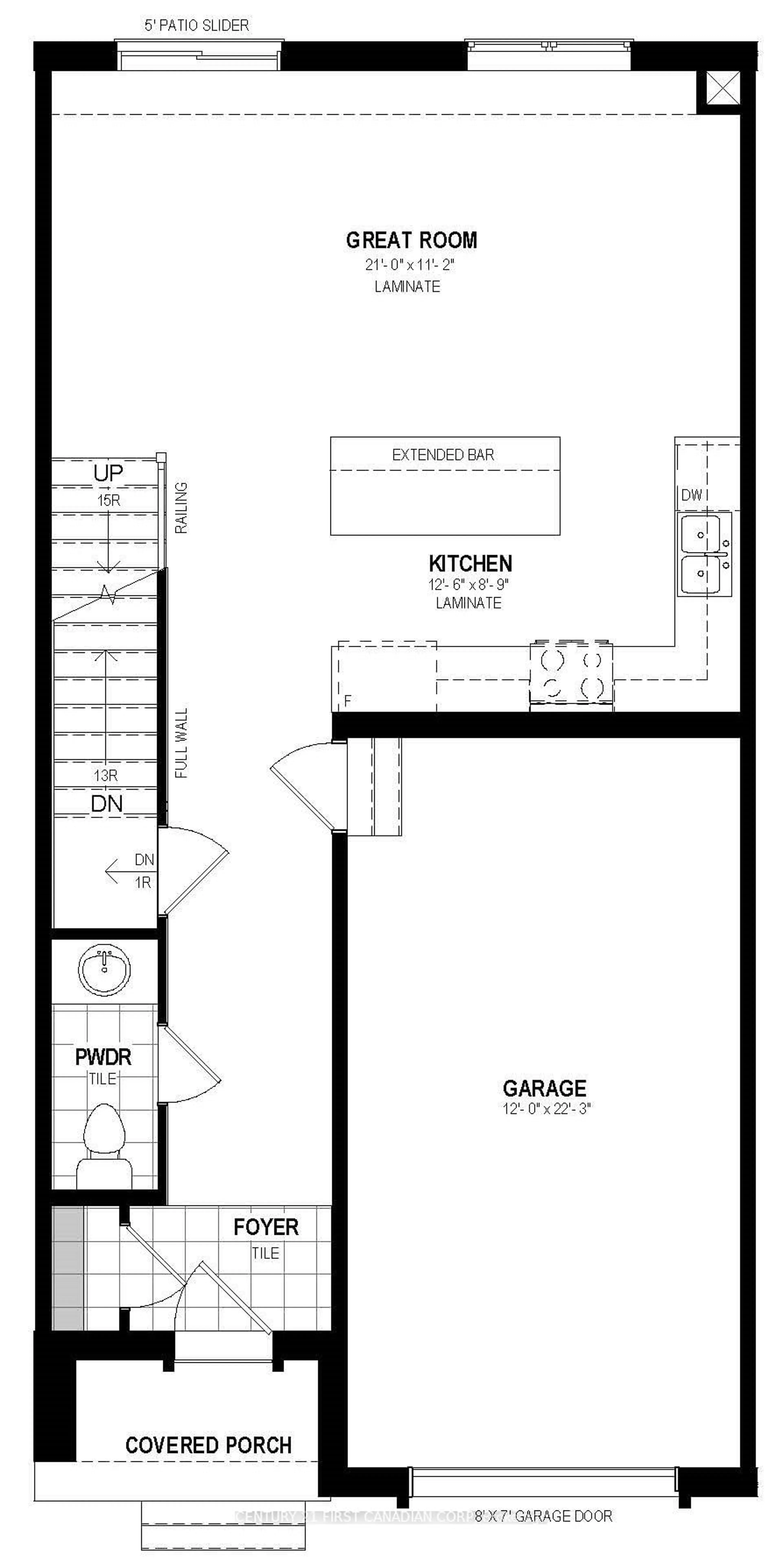 Floor plan for Lot 3 Heathwoods Ave, London Ontario N6P 1H3