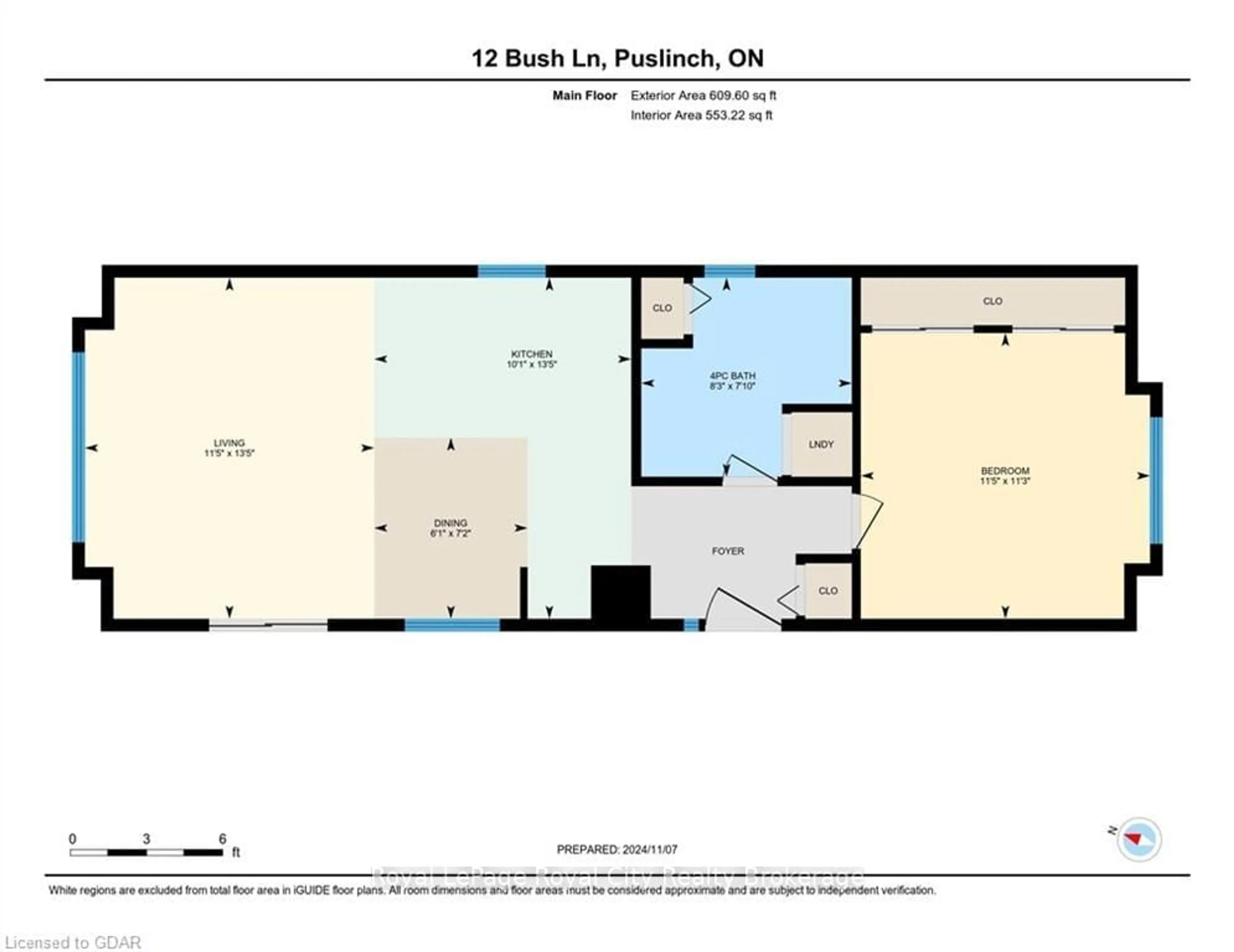 Floor plan for 12 BUSH Lane, Puslinch Ontario N0B 1C0