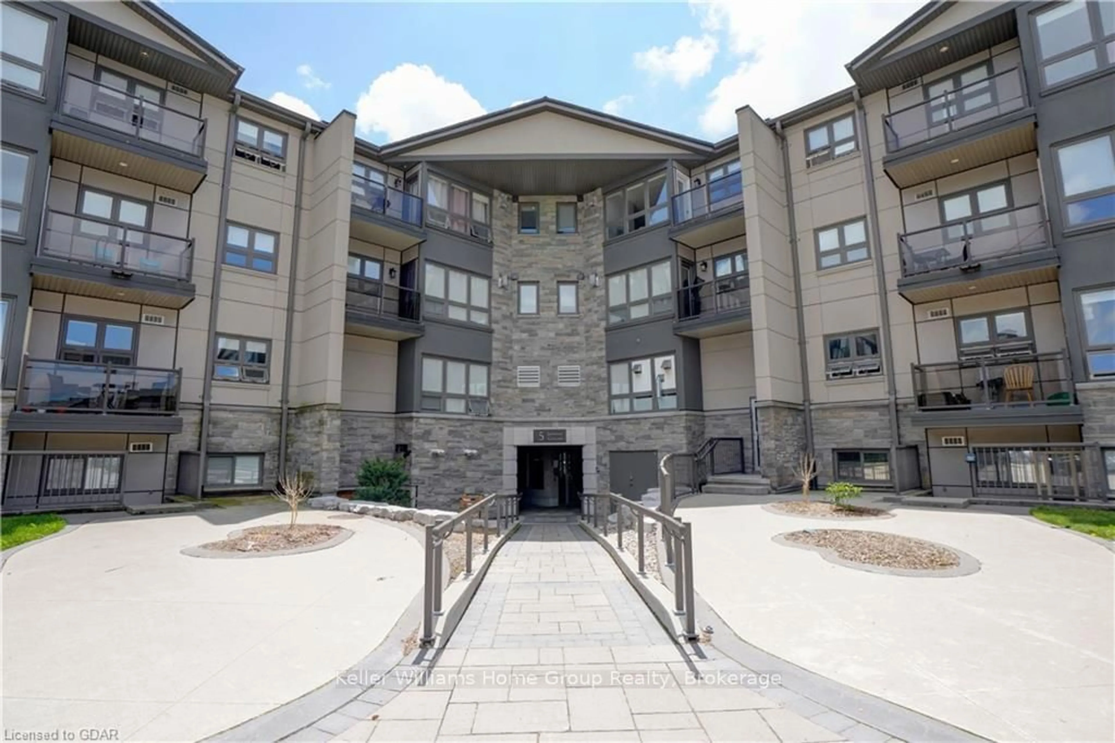 A pic from exterior of the house or condo, the front or back of building for 5 JACKSWAY Cres #402, London Ontario N5X 3T6