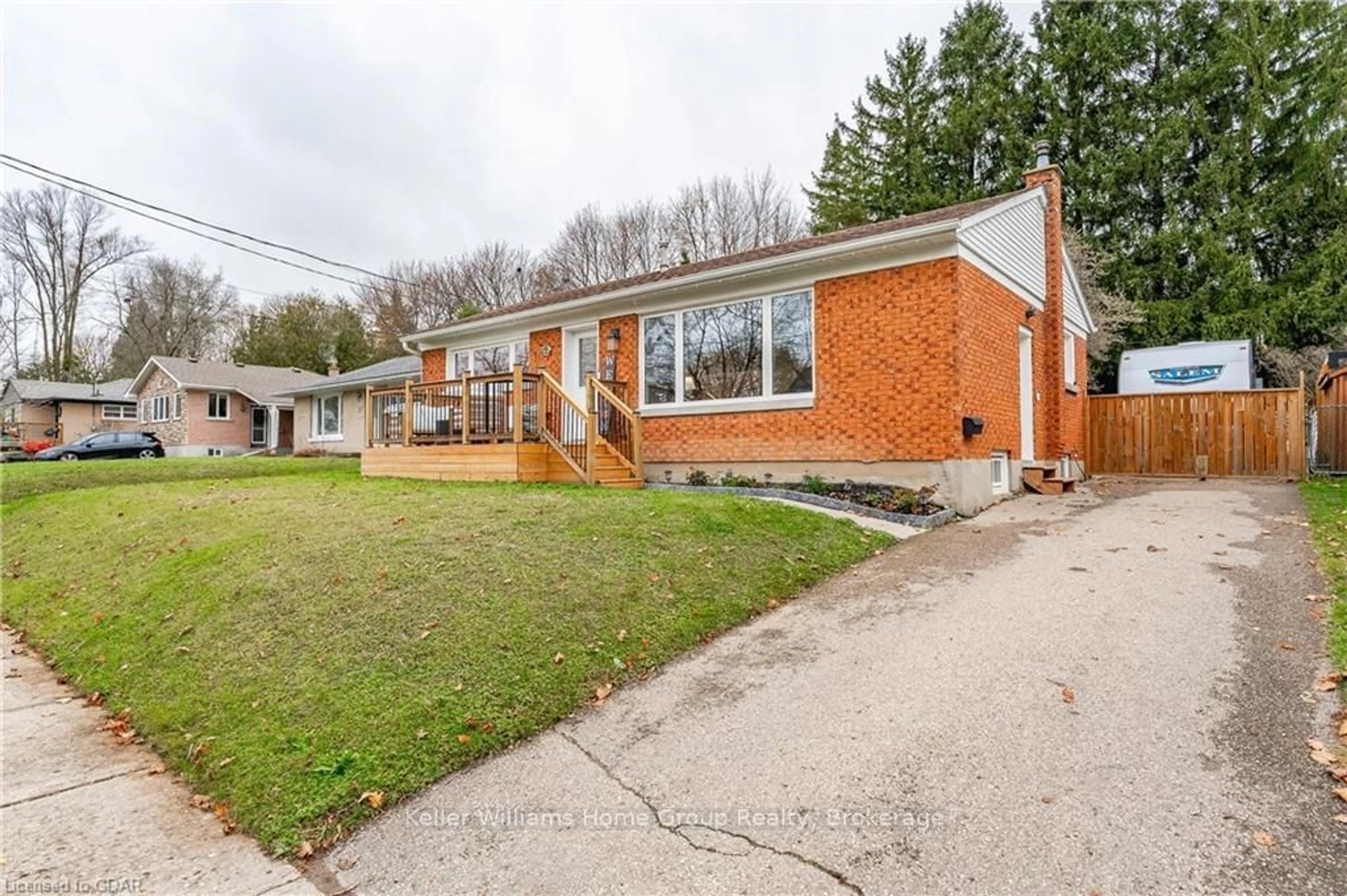 Frontside or backside of a home, the street view for 23 DUMBARTON St, Guelph Ontario N1E 3T4