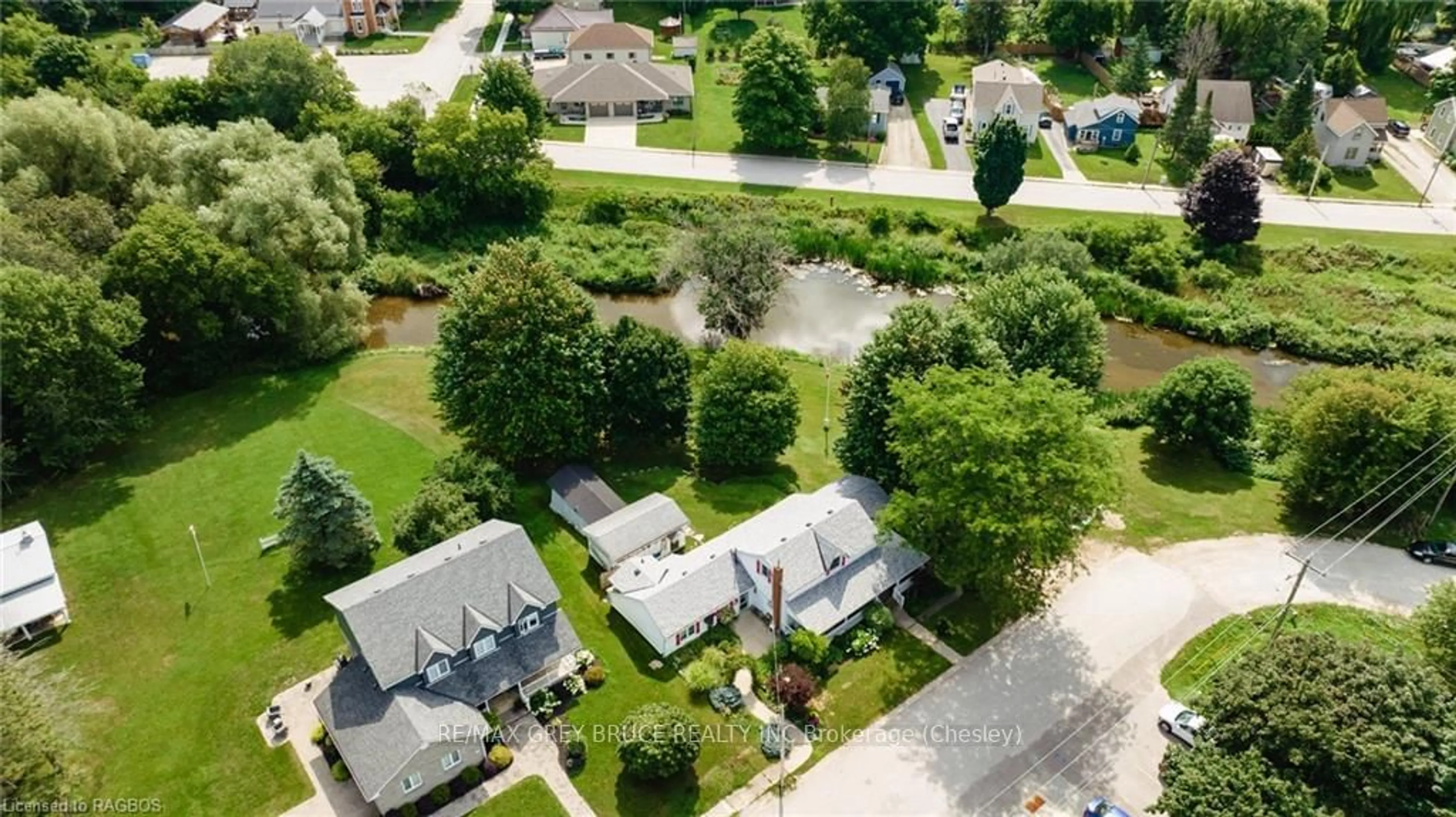 Frontside or backside of a home, the street view for 57 MARIA St, Arran-Elderslie Ontario N0H 2N0