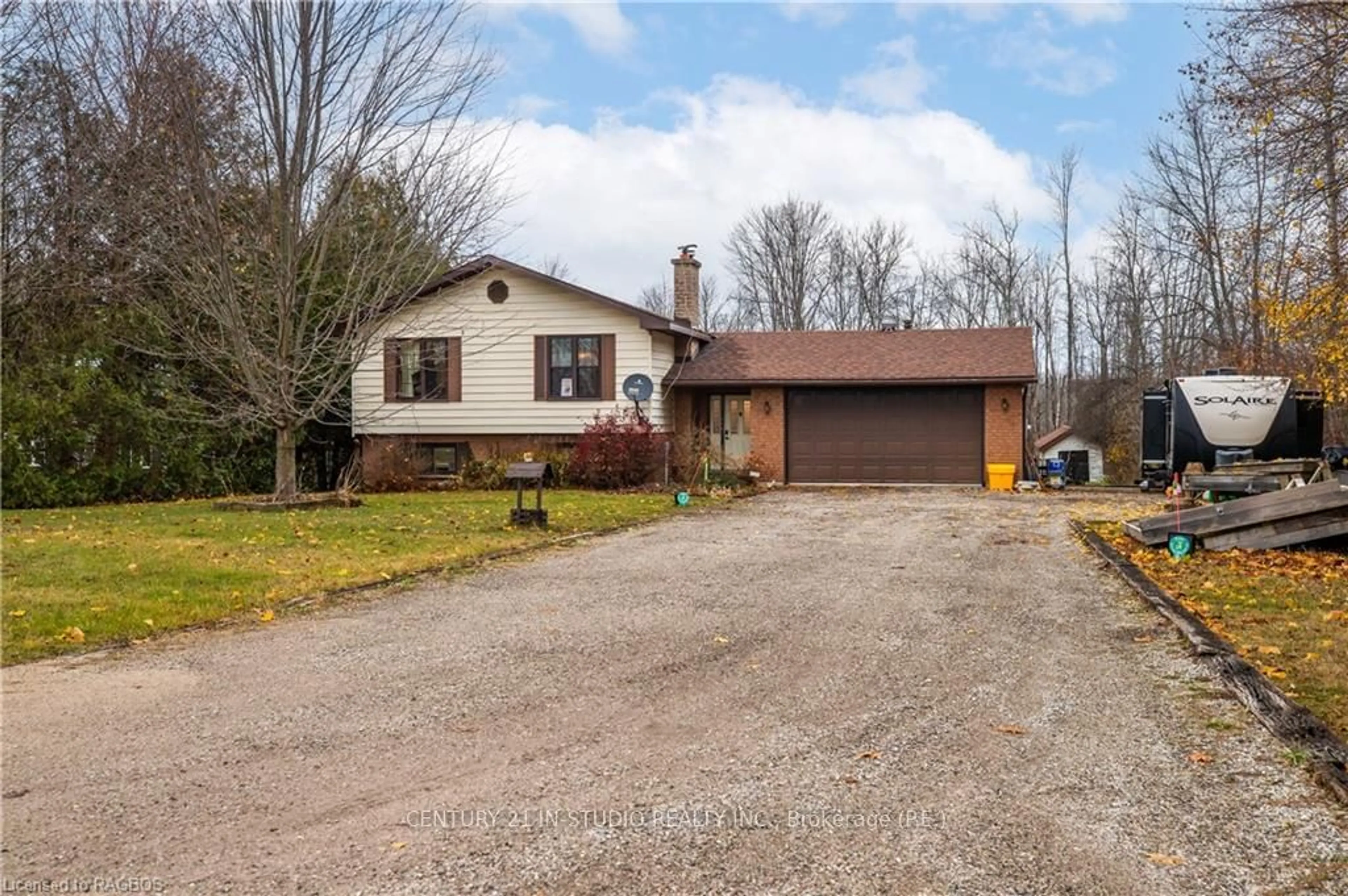 Frontside or backside of a home, cottage for 779923 CONCESSION 2 NCD, Georgian Bluffs Ontario N0H 2T0