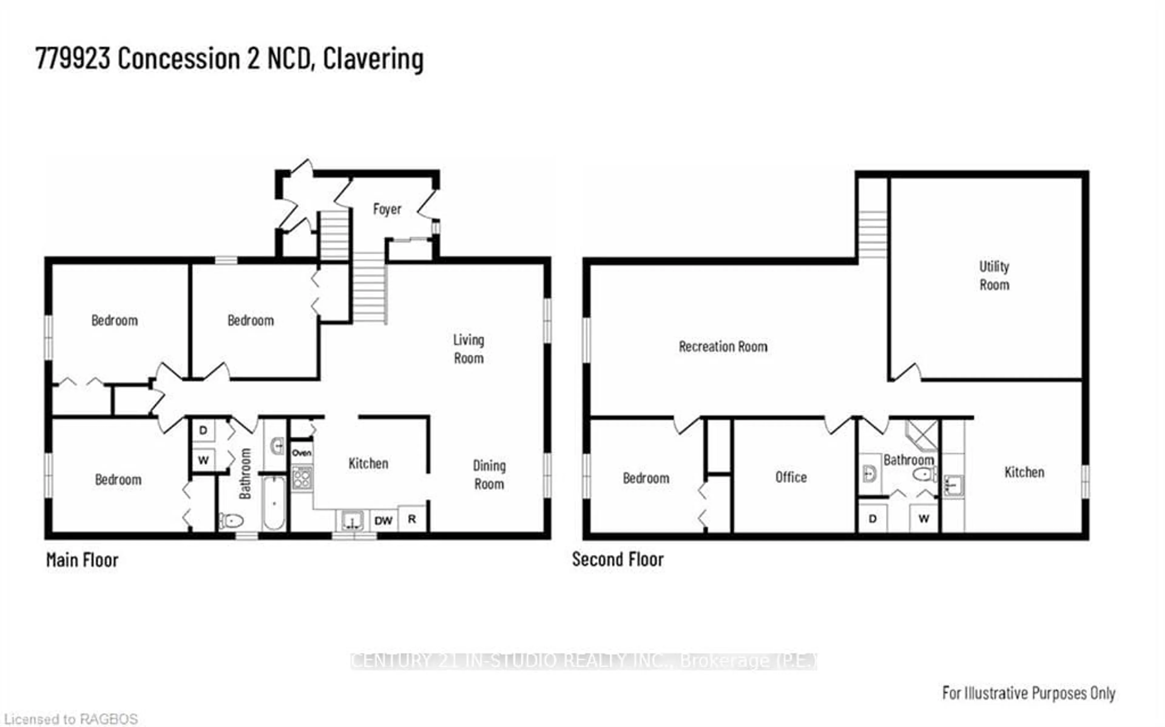 Floor plan for 779923 CONCESSION 2 NCD, Georgian Bluffs Ontario N0H 2T0