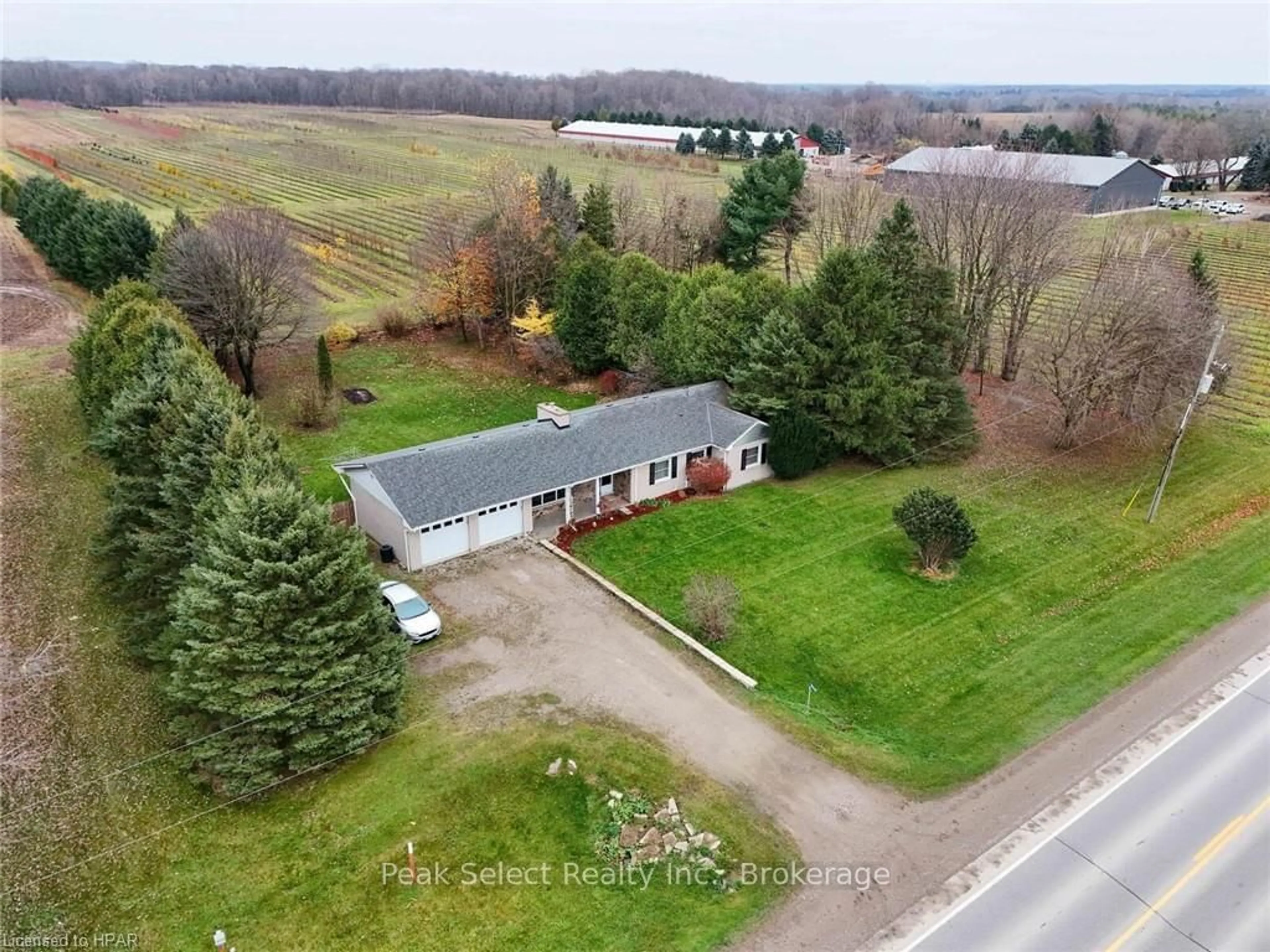 Frontside or backside of a home, cottage for 196340 LINE 19, Zorra Ontario N0M 2G0