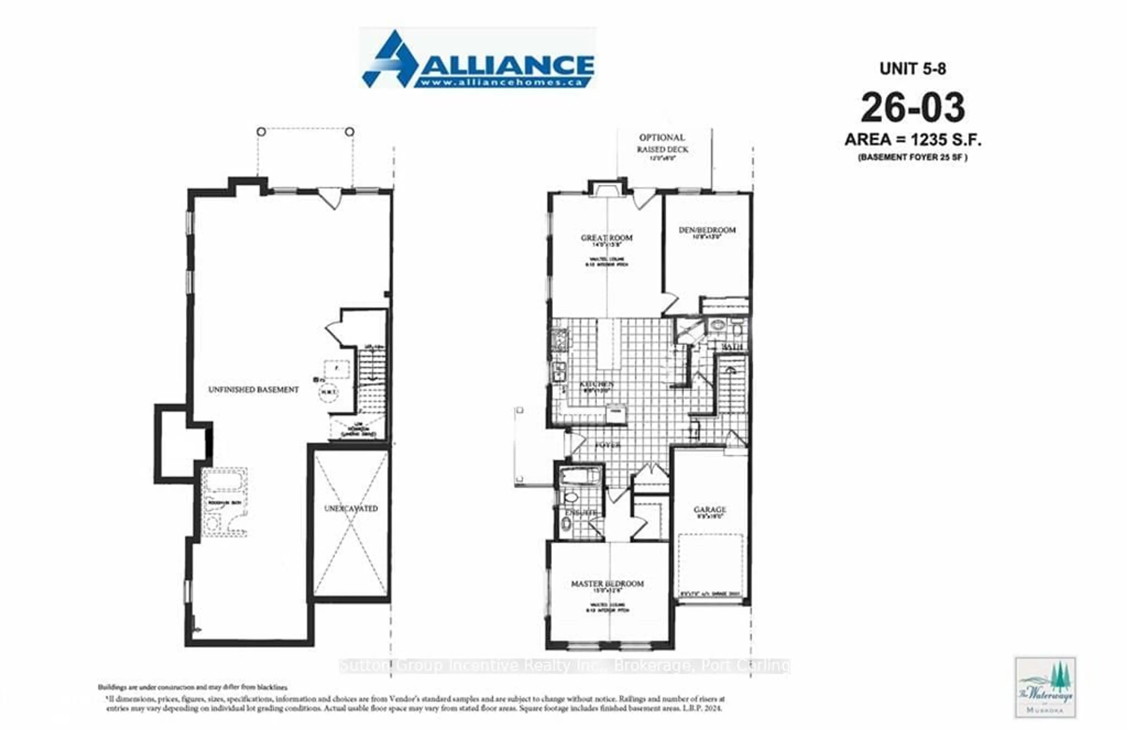 Floor plan for 2 LEEDS Crt, Bracebridge Ontario P1L 1B3