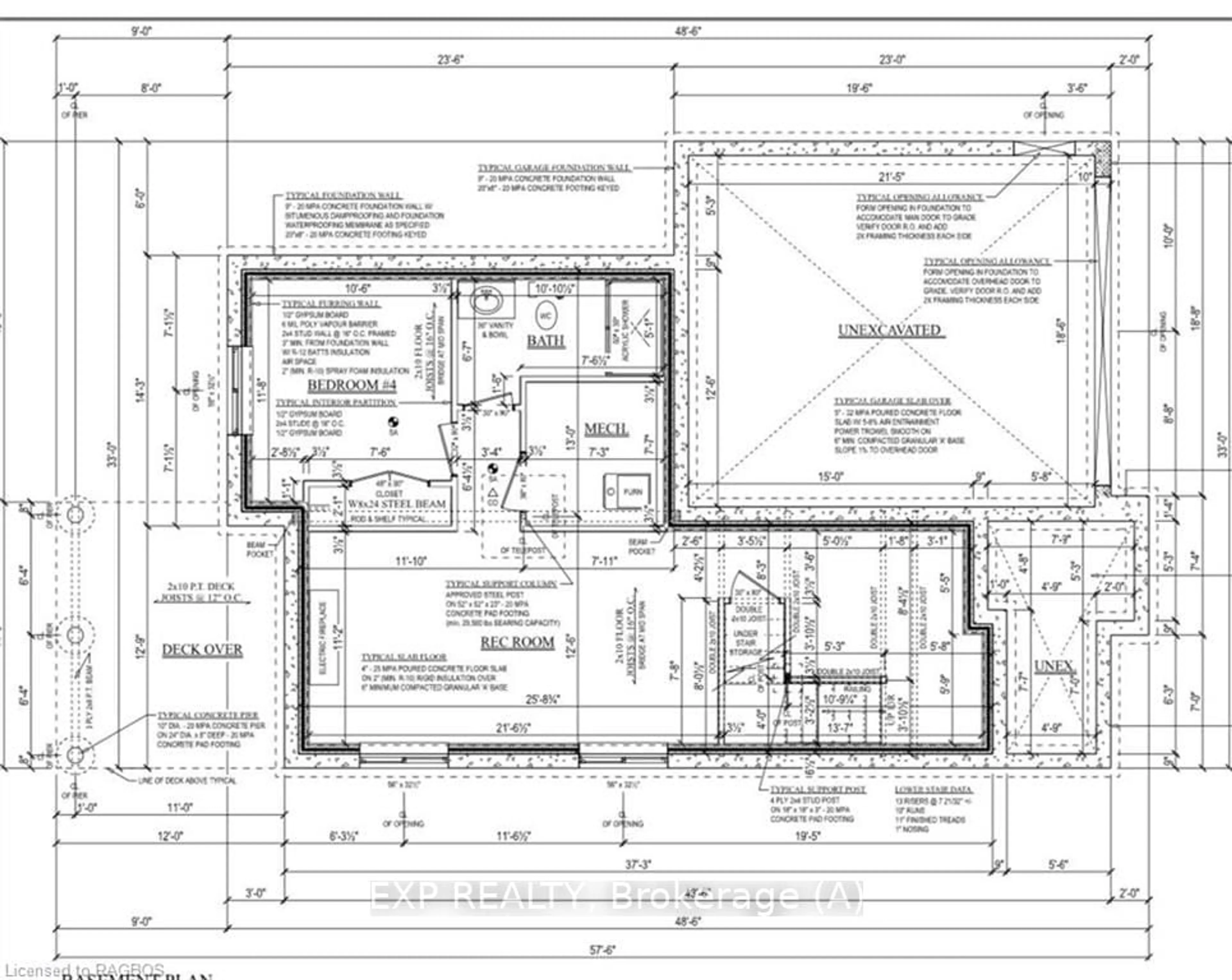 Floor plan for 165 JACK'S Way, Wellington North Ontario N0G 2L4