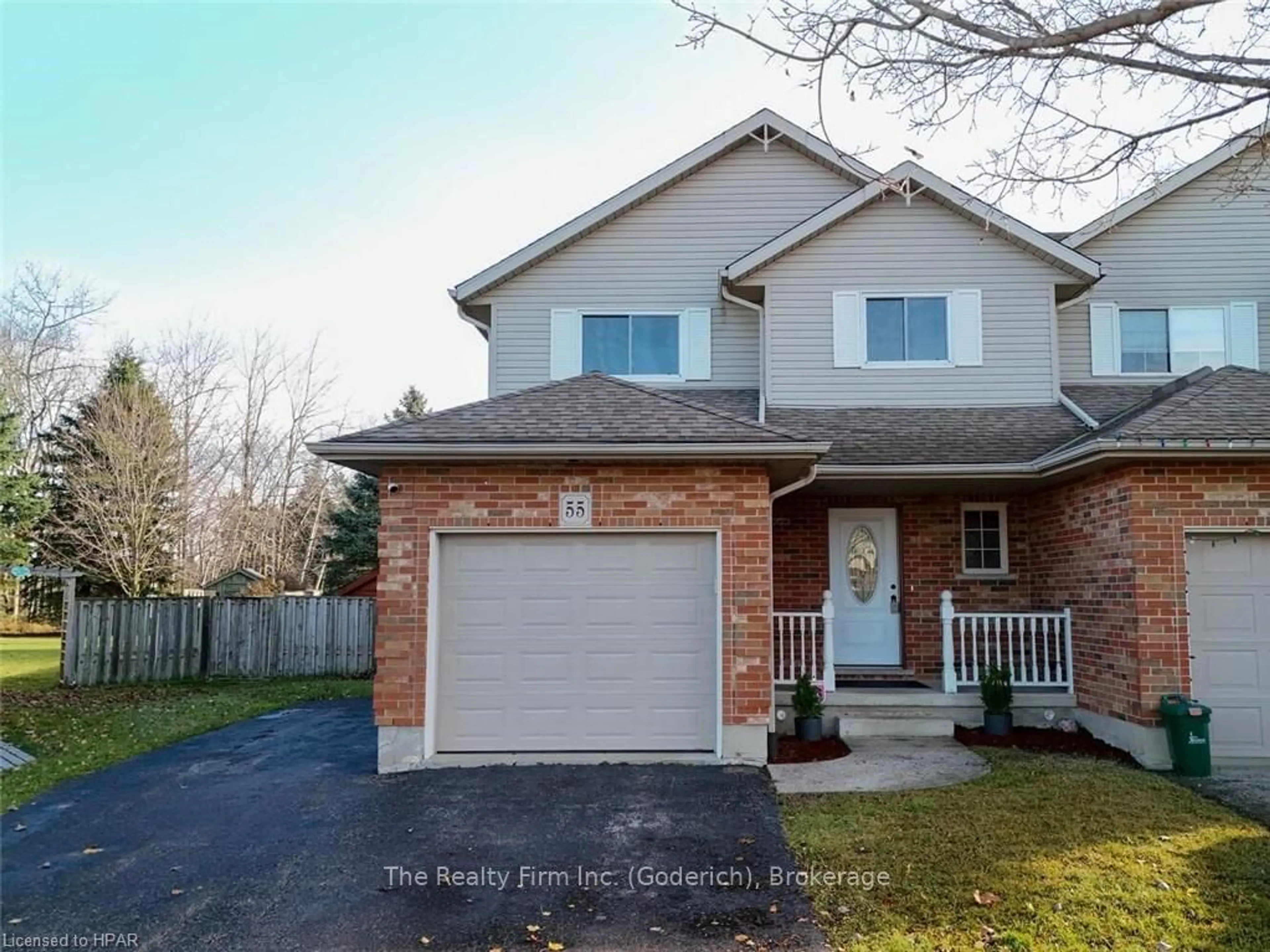 Frontside or backside of a home, the street view for 55 HYDE Rd, Stratford Ontario N5A 7Z3