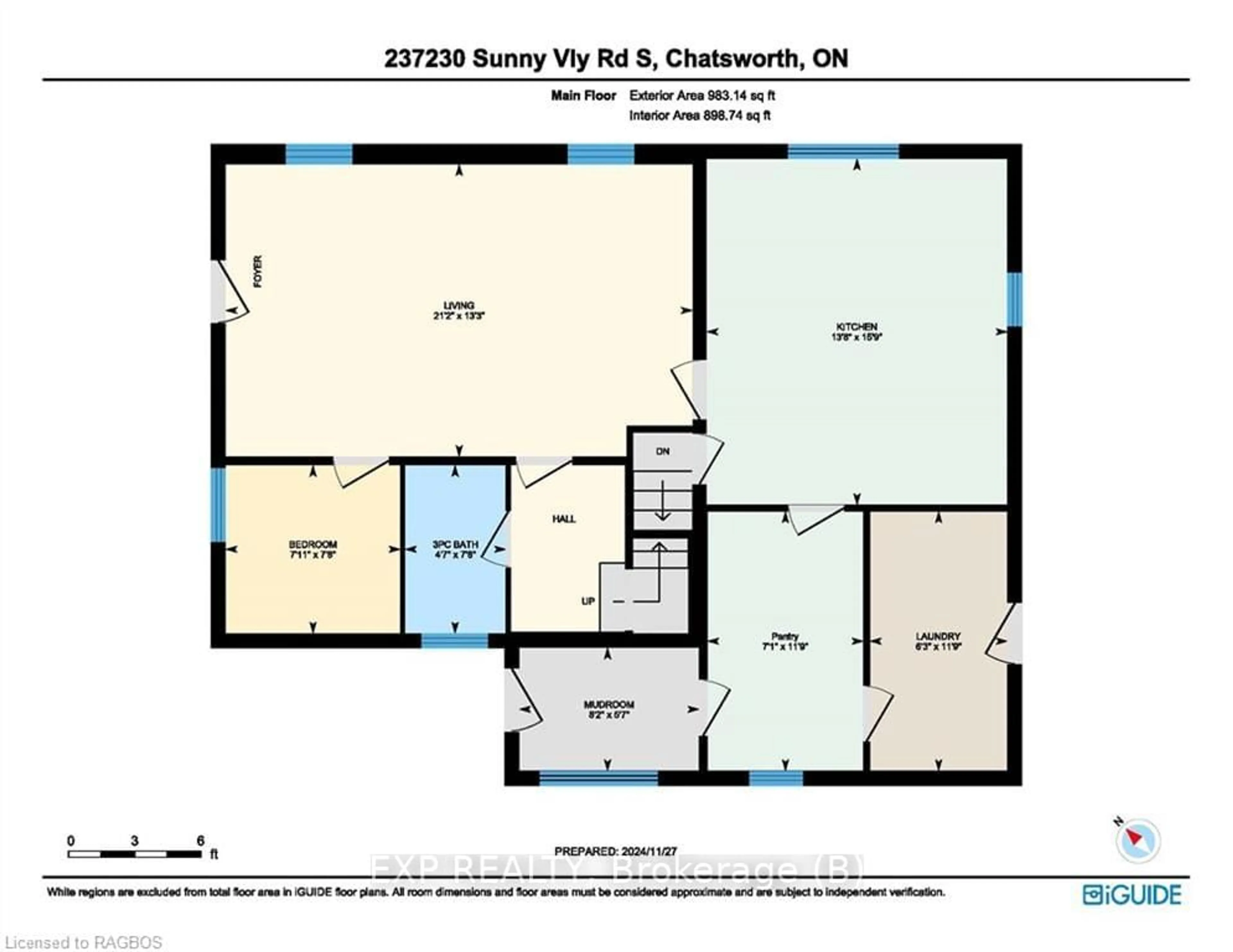 Floor plan for 237230 SUNNY VALLEY Rd, Georgian Bluffs Ontario N0H 1G0