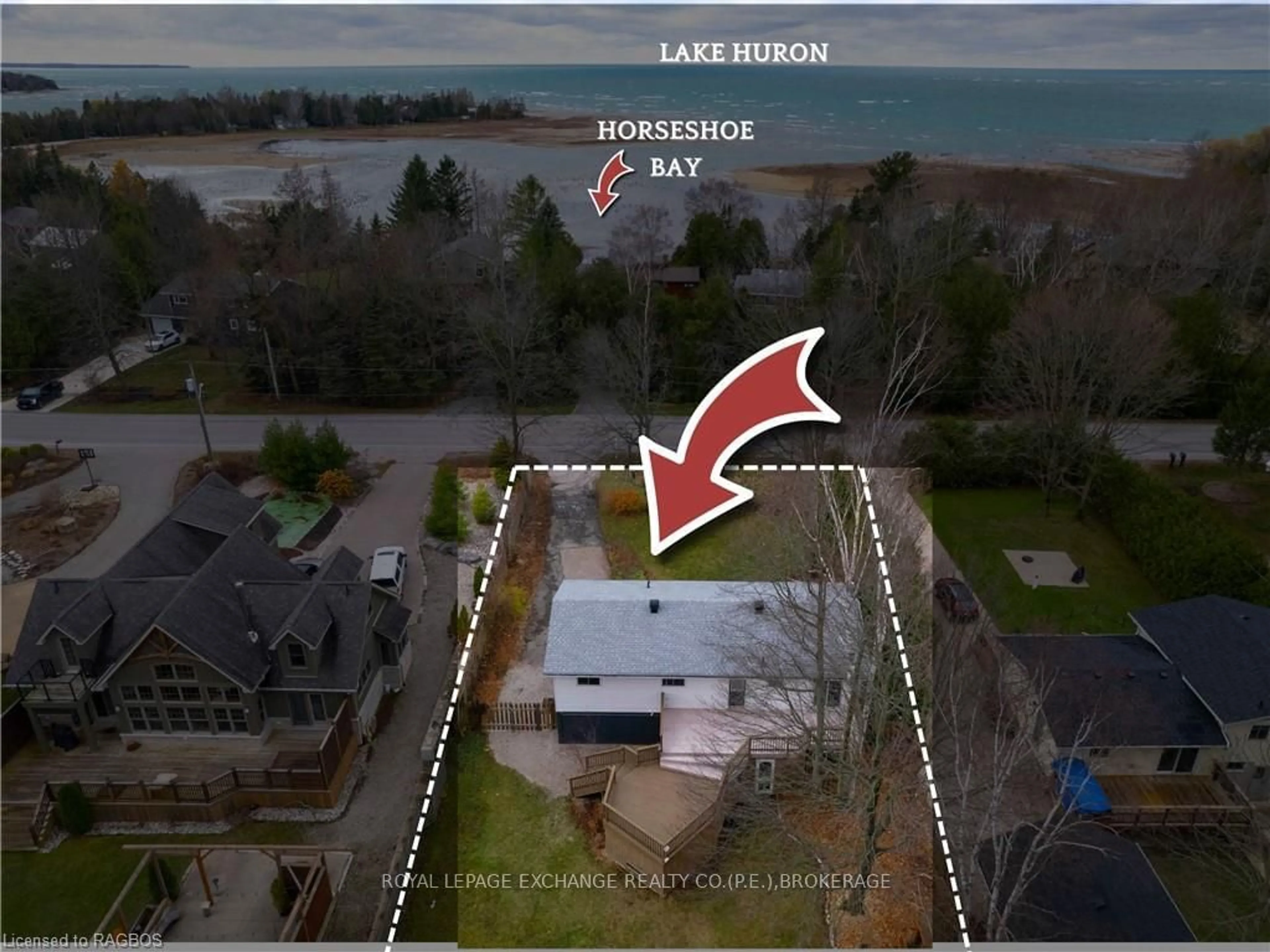 Frontside or backside of a home, lake for 198 MIRAMICHI BAY Rd, Saugeen Shores Ontario N0H 2C6