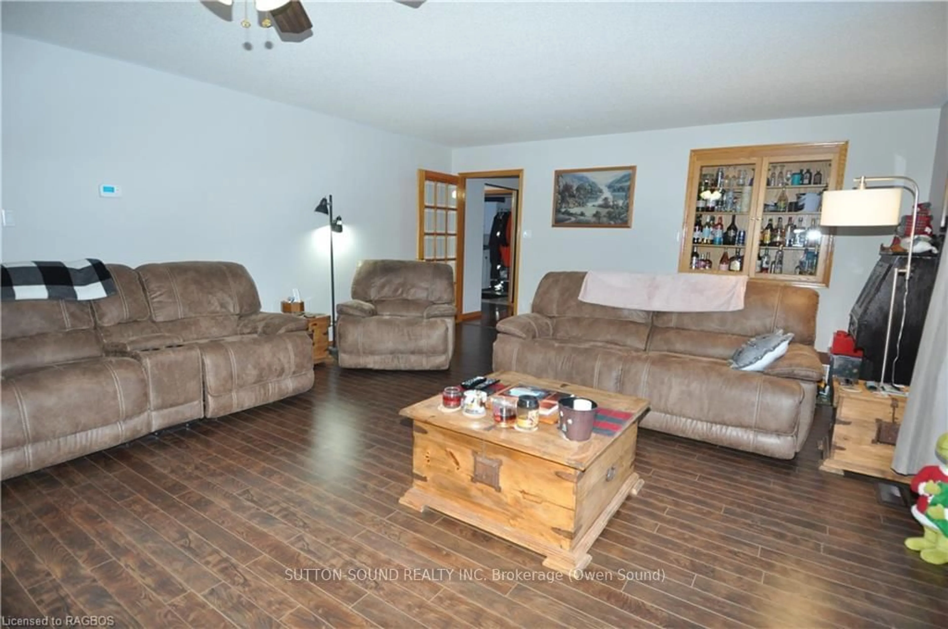 Living room, wood floors for 137794 12 GREY Rd, Meaford Ontario N4L 1W6