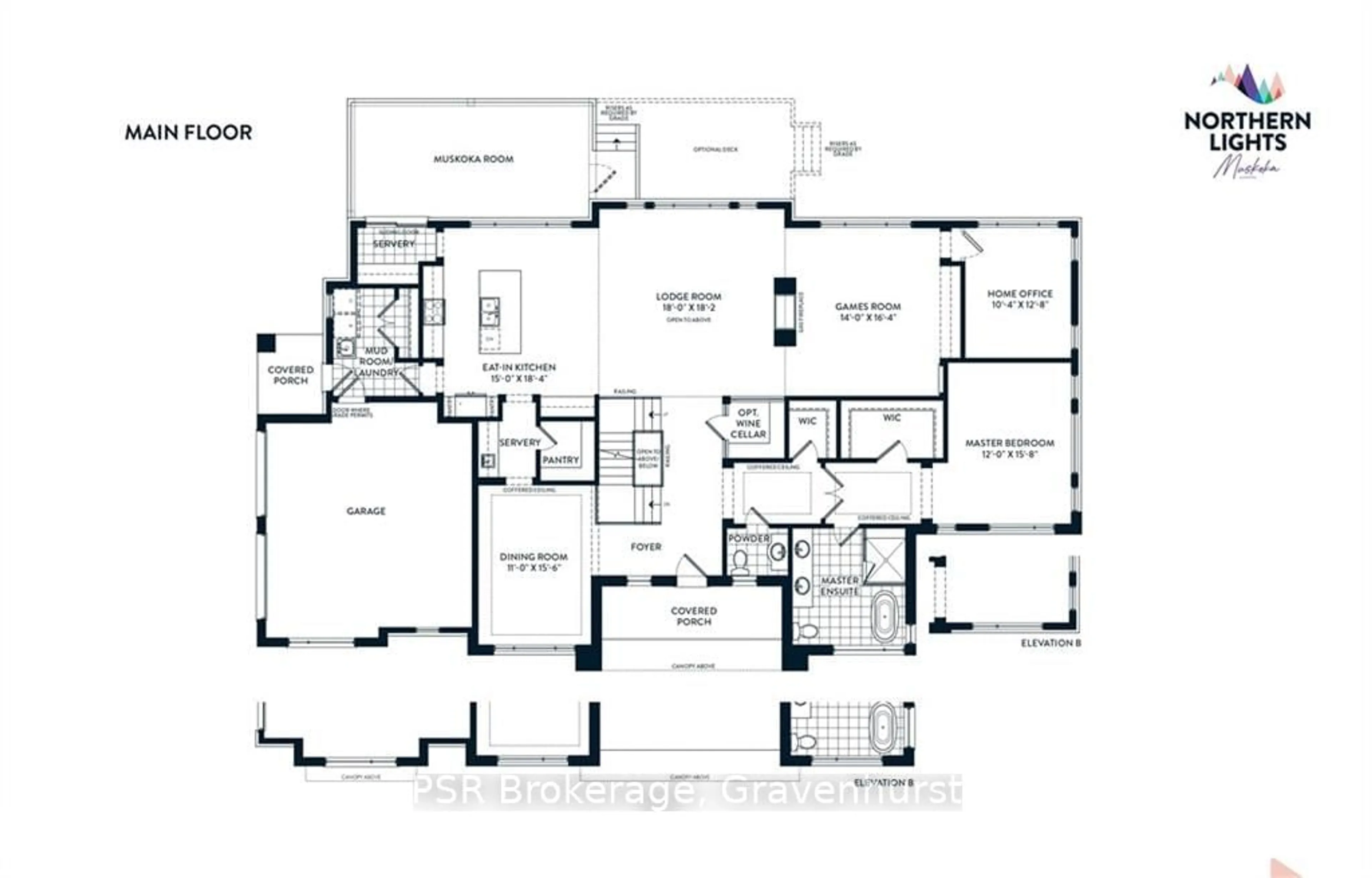 Floor plan for 1179 ECHO HILLS Rd, Lake of Bays Ontario P1H 0K1