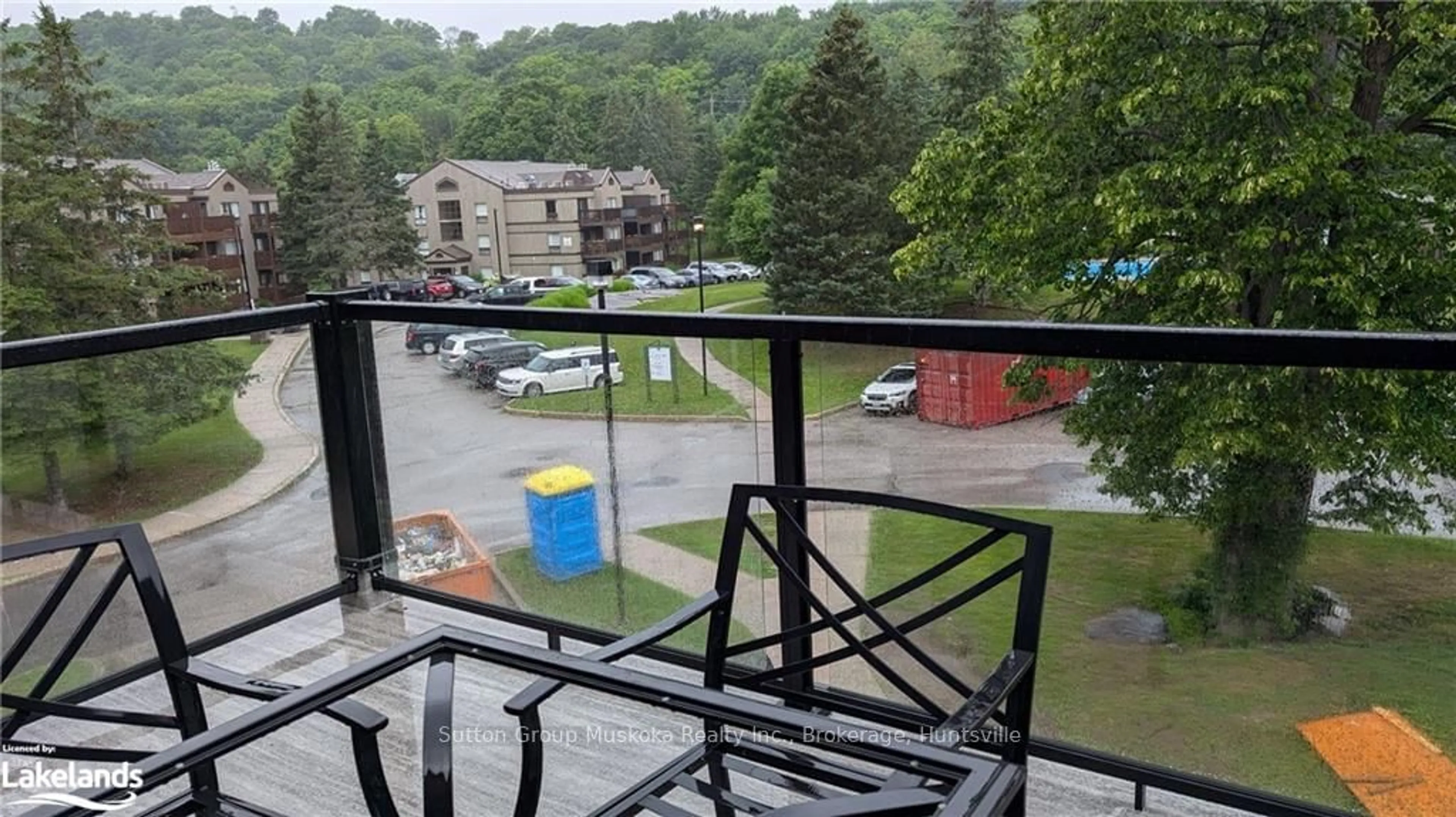 Patio, the street view for 1235 DEERHURST Dr #52-308, Huntsville Ontario P1H 2E8