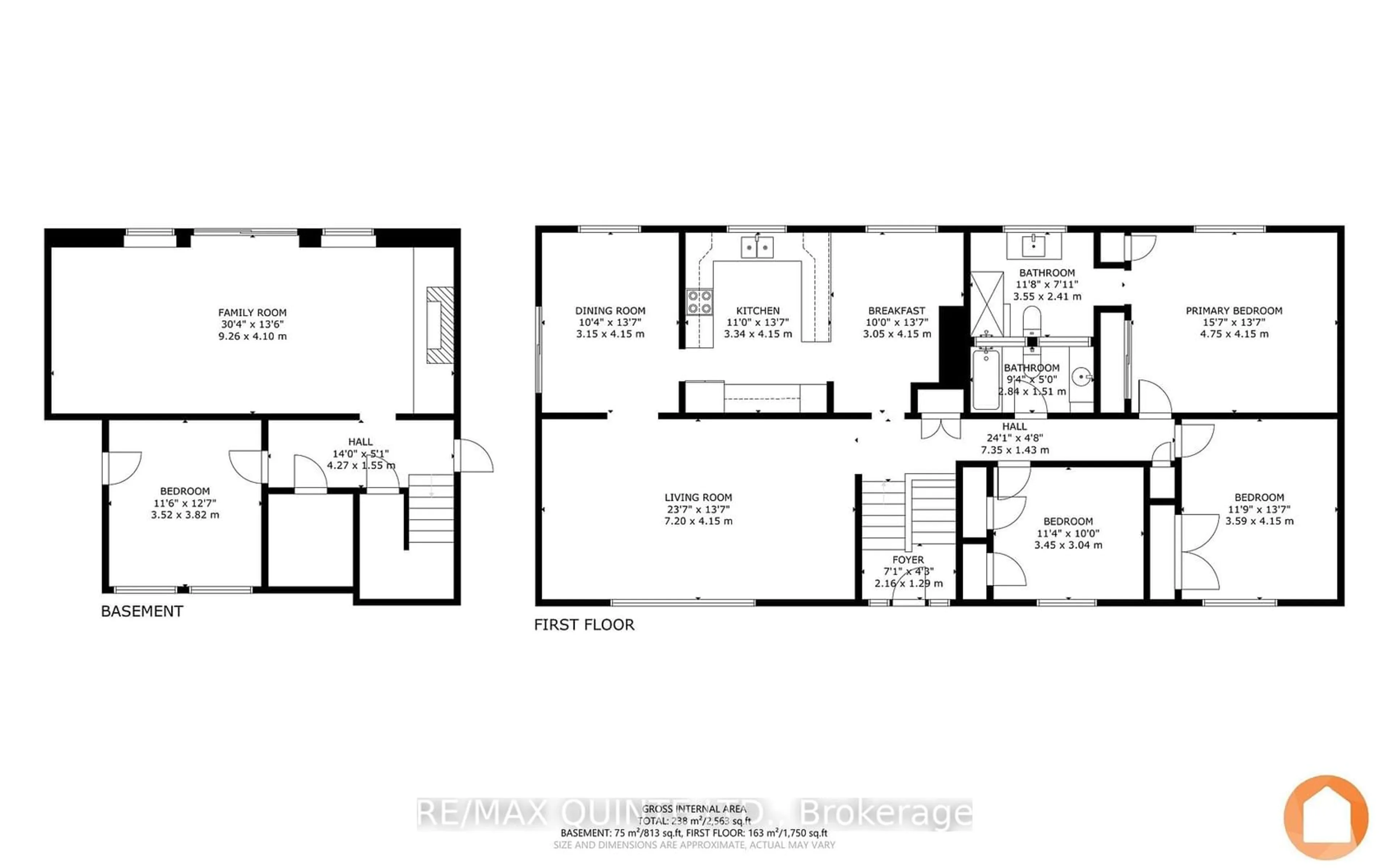 Floor plan for 1375 Glen Miller Rd, Quinte West Ontario K0K 2C0