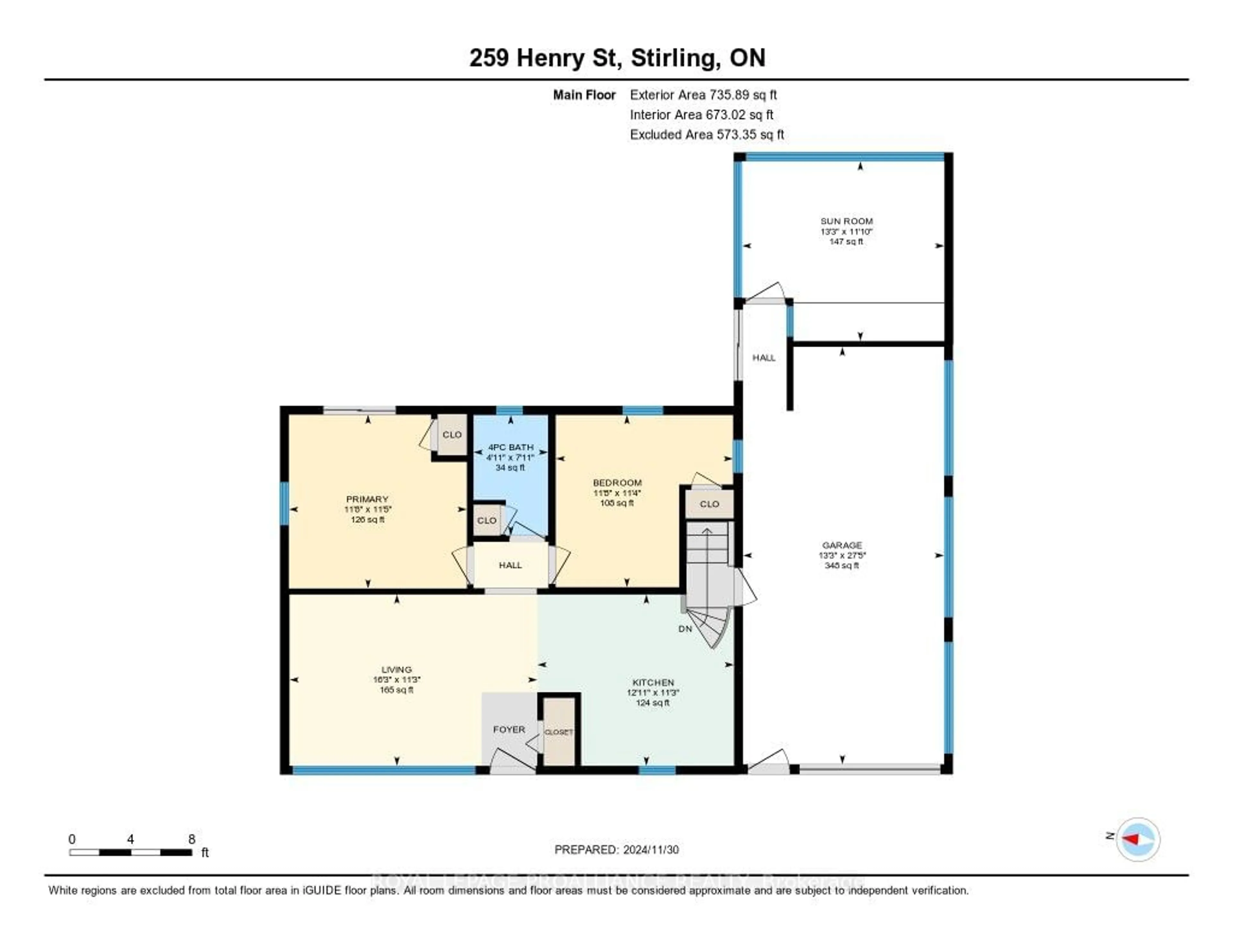 Floor plan for 259 Henry St, Stirling-Rawdon Ontario K0K 3E0