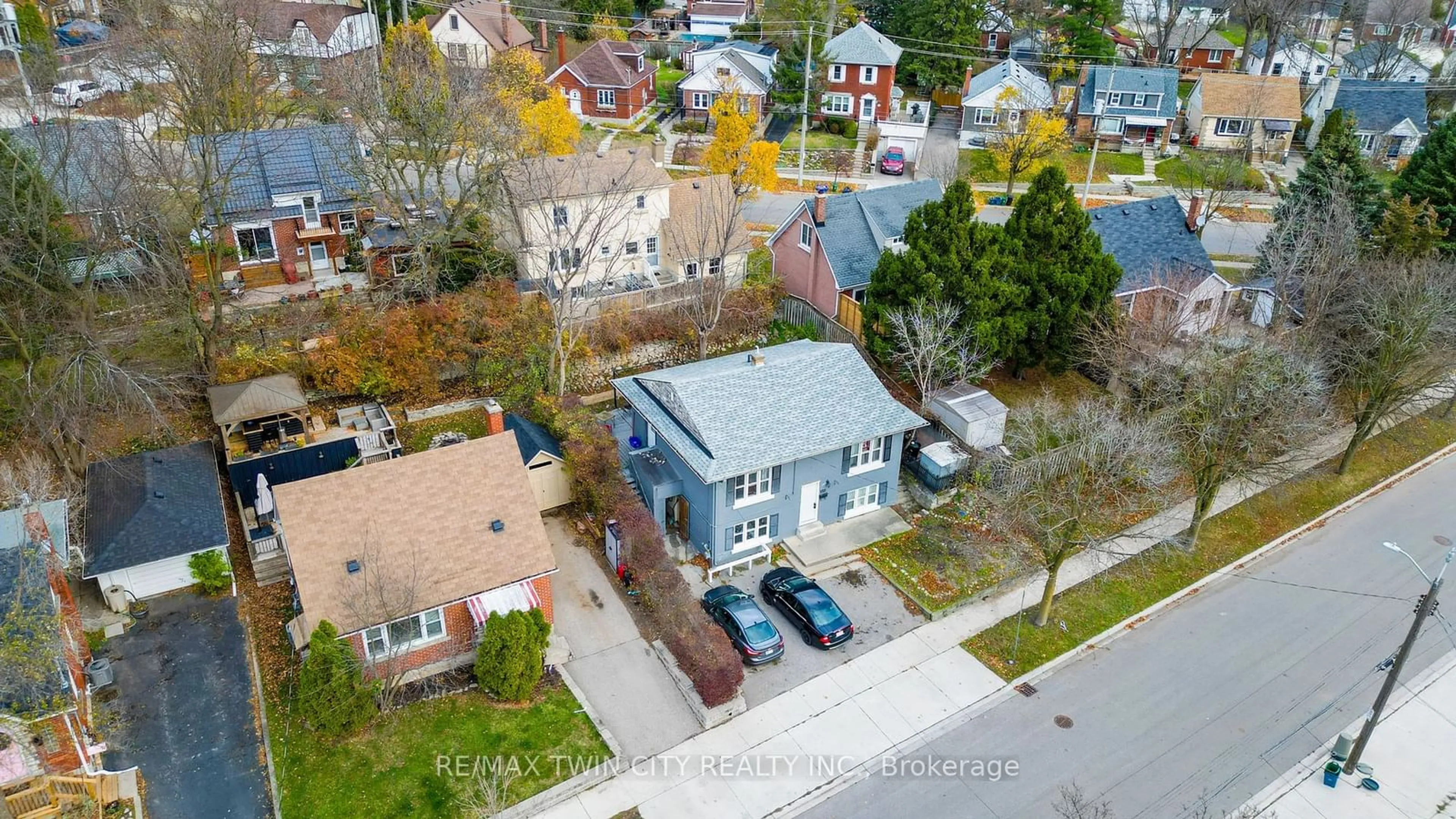 Frontside or backside of a home, the street view for 152 Binscarth Rd, Kitchener Ontario N2M 3E5